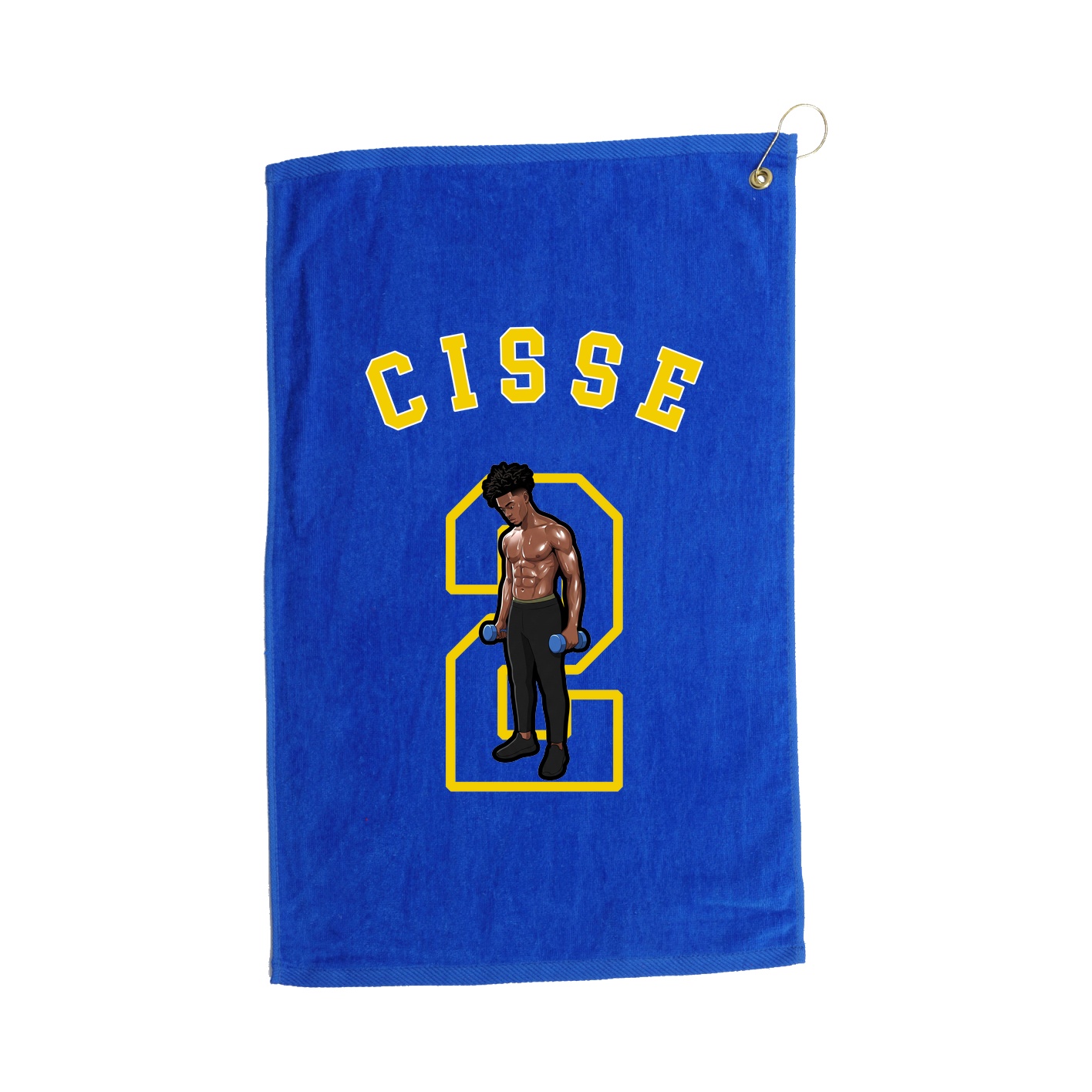 Golf Towel — Shirsey Arch in Royal
