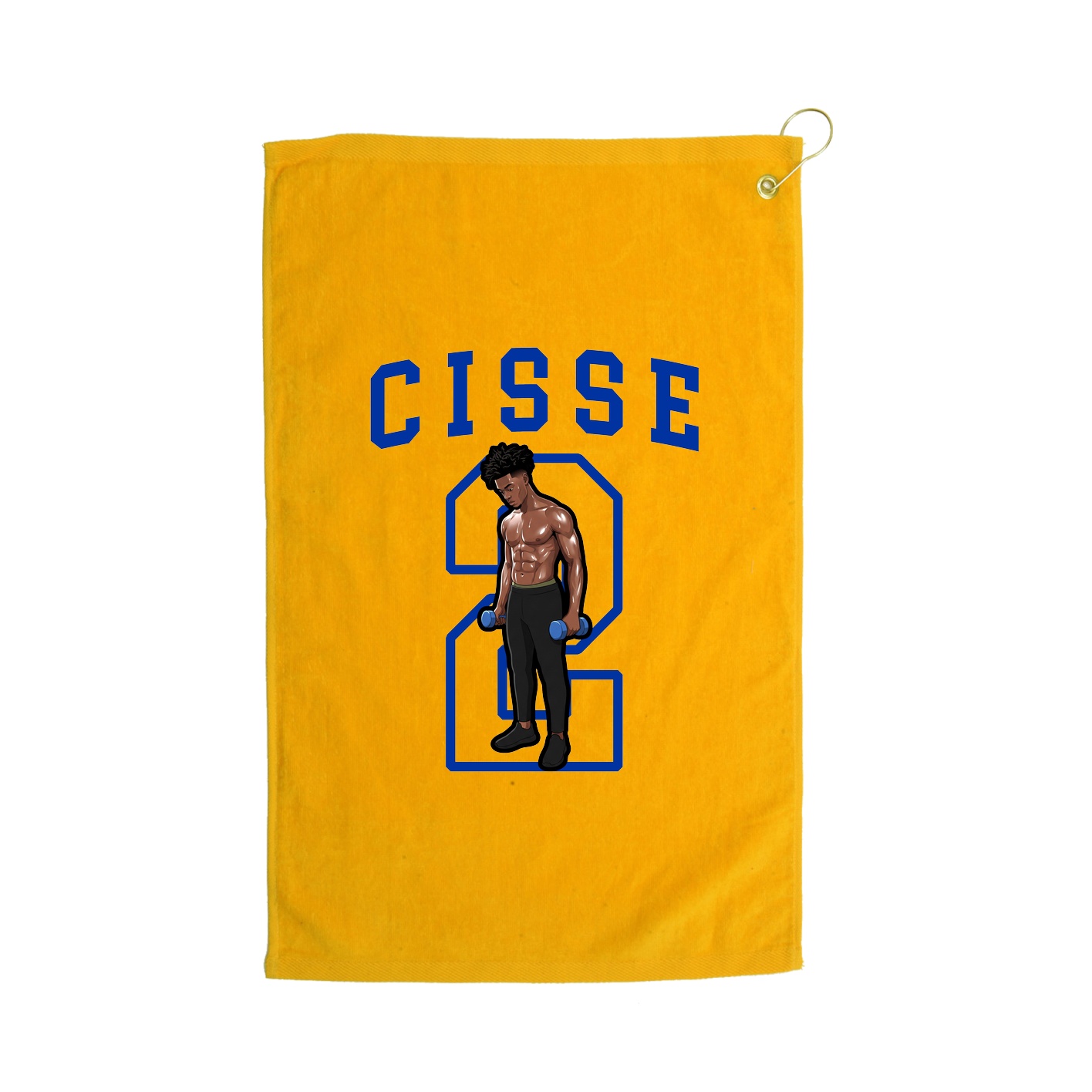 Golf Towel — Shirsey in Gold