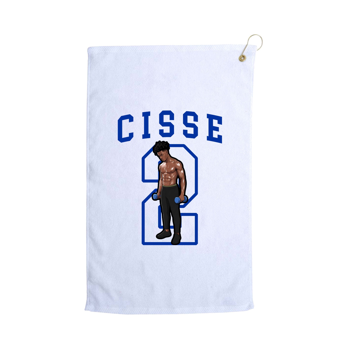 Golf Towel — Shirsey in White