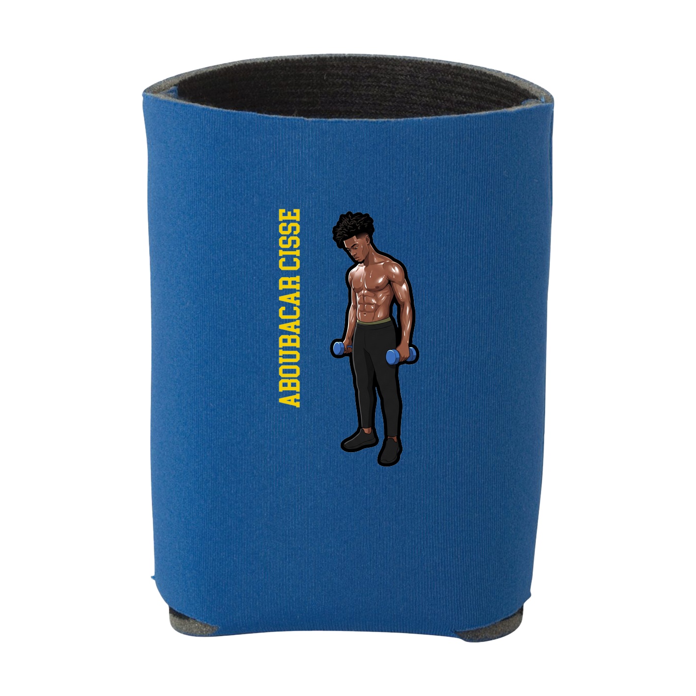 Can Holder — Name Vertical in Royal