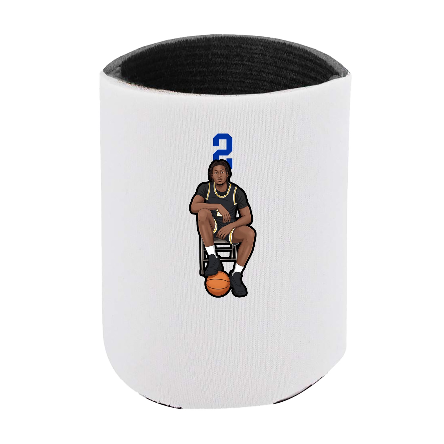 Can Holder — Number Top in White