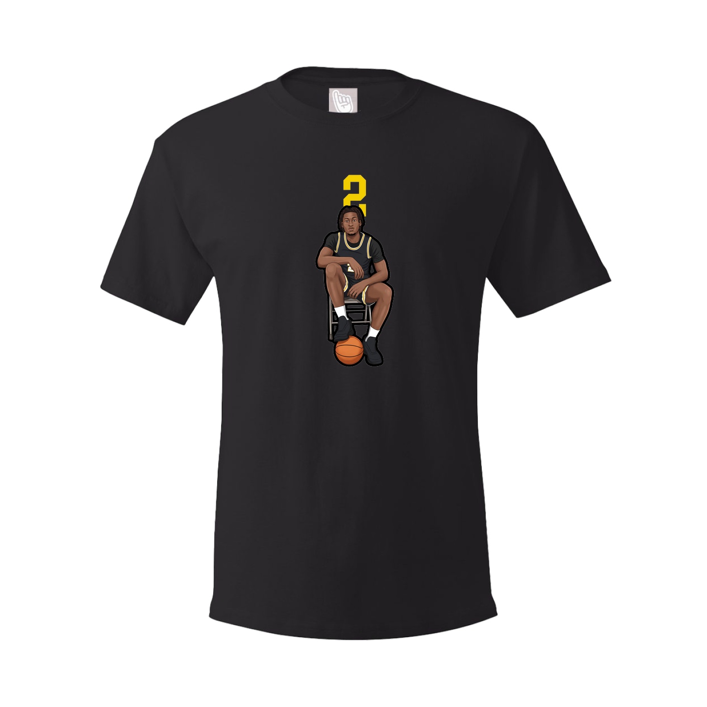 Tee — Number Top in Black