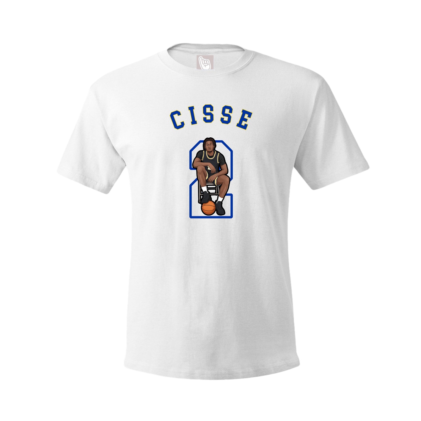 Tee — Shirsey Arch in White