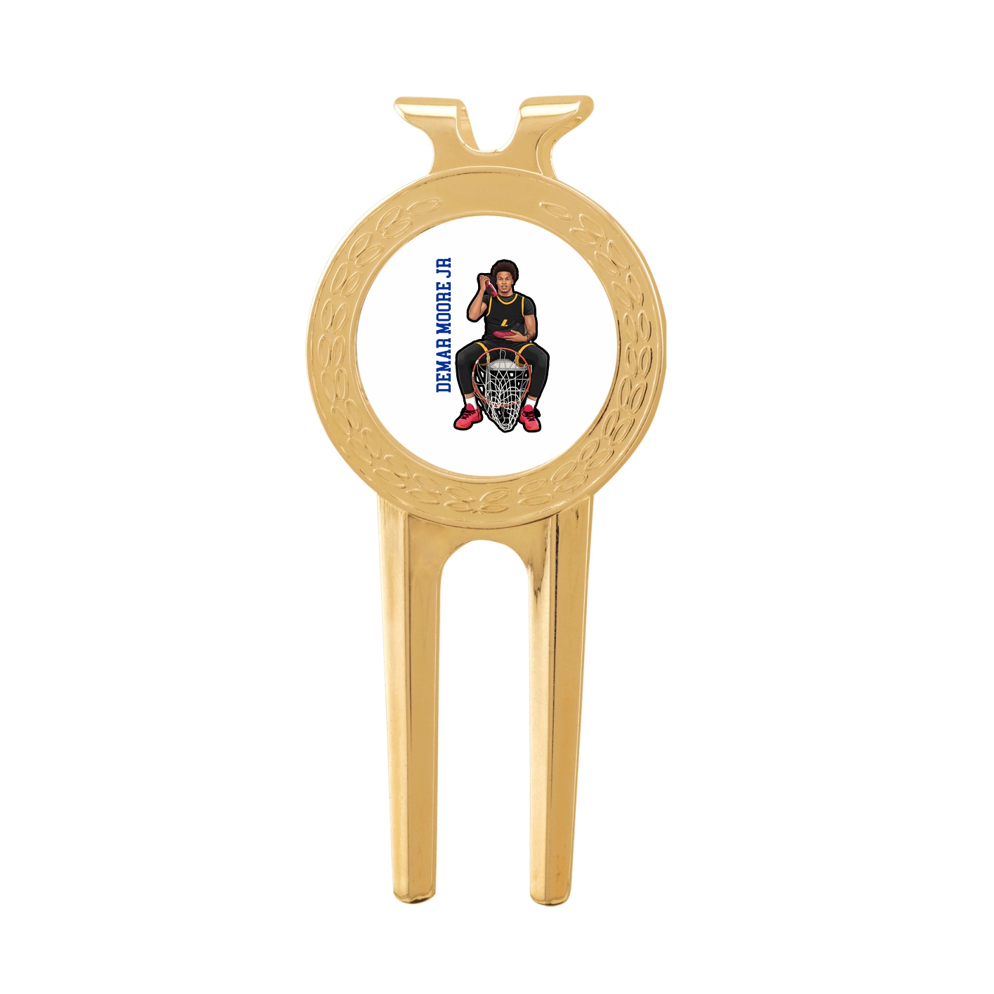 Divot Tool with Ball Marker — Name Vertical in Classic