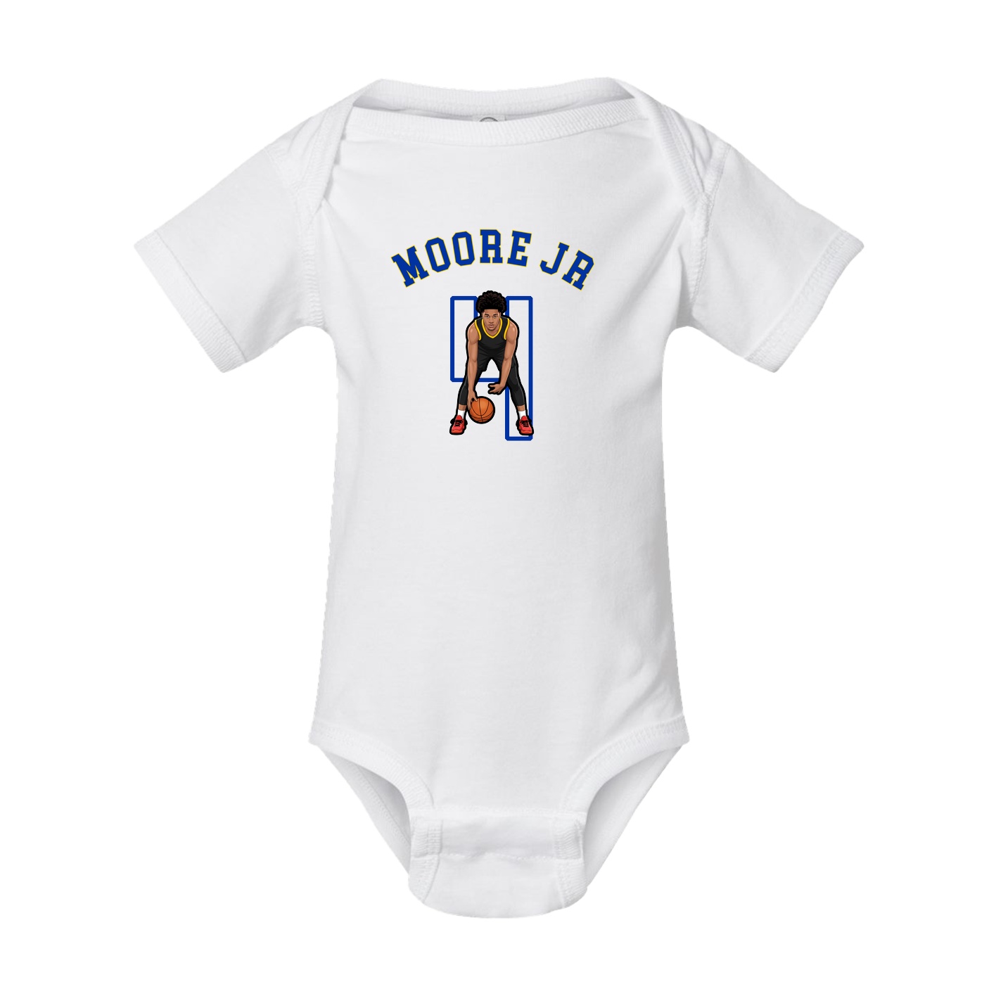 Baby Onesie — Shirsey Arch in White
