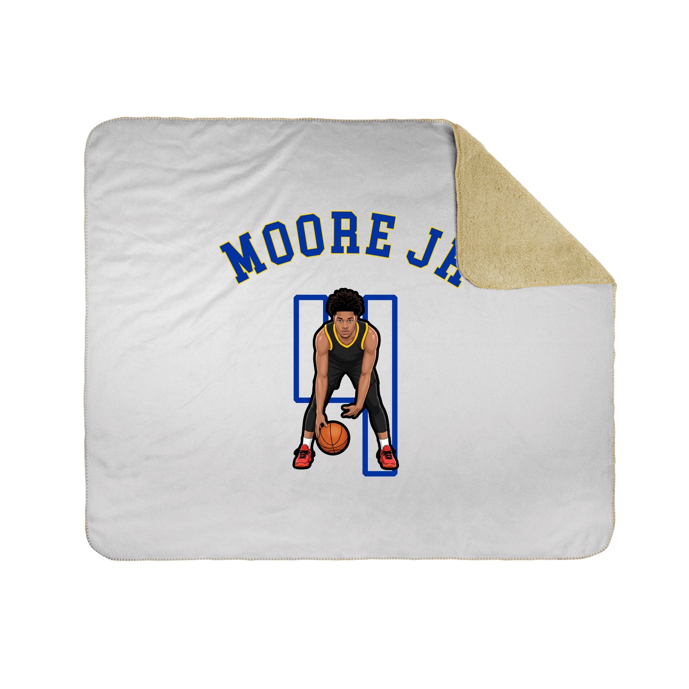 Throw Blanket — Shirsey Arch in White