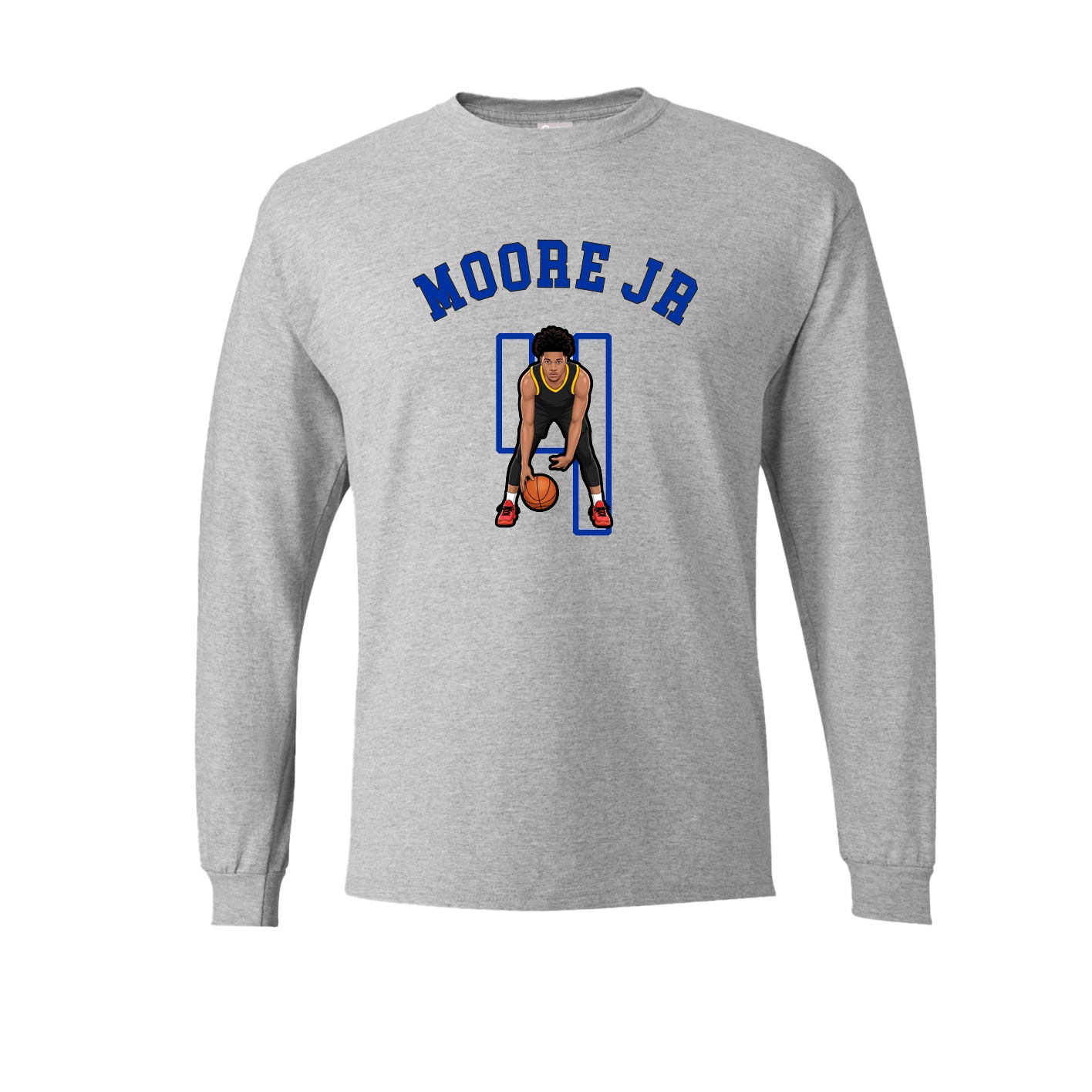 Long Sleeve Tee — Shirsey Arch in Grey