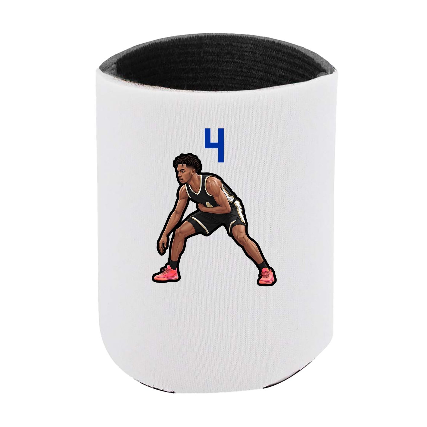 Can Holder — Number Top in White