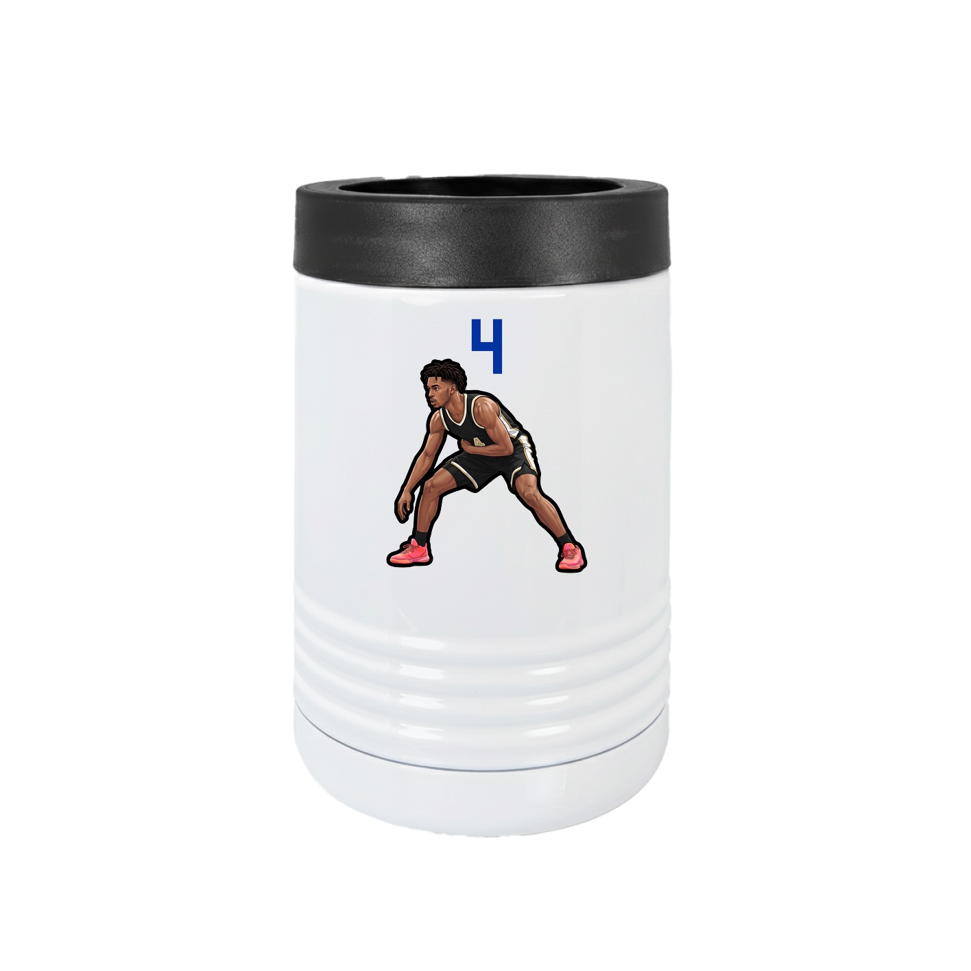 Beverage Holder — Number Top in White