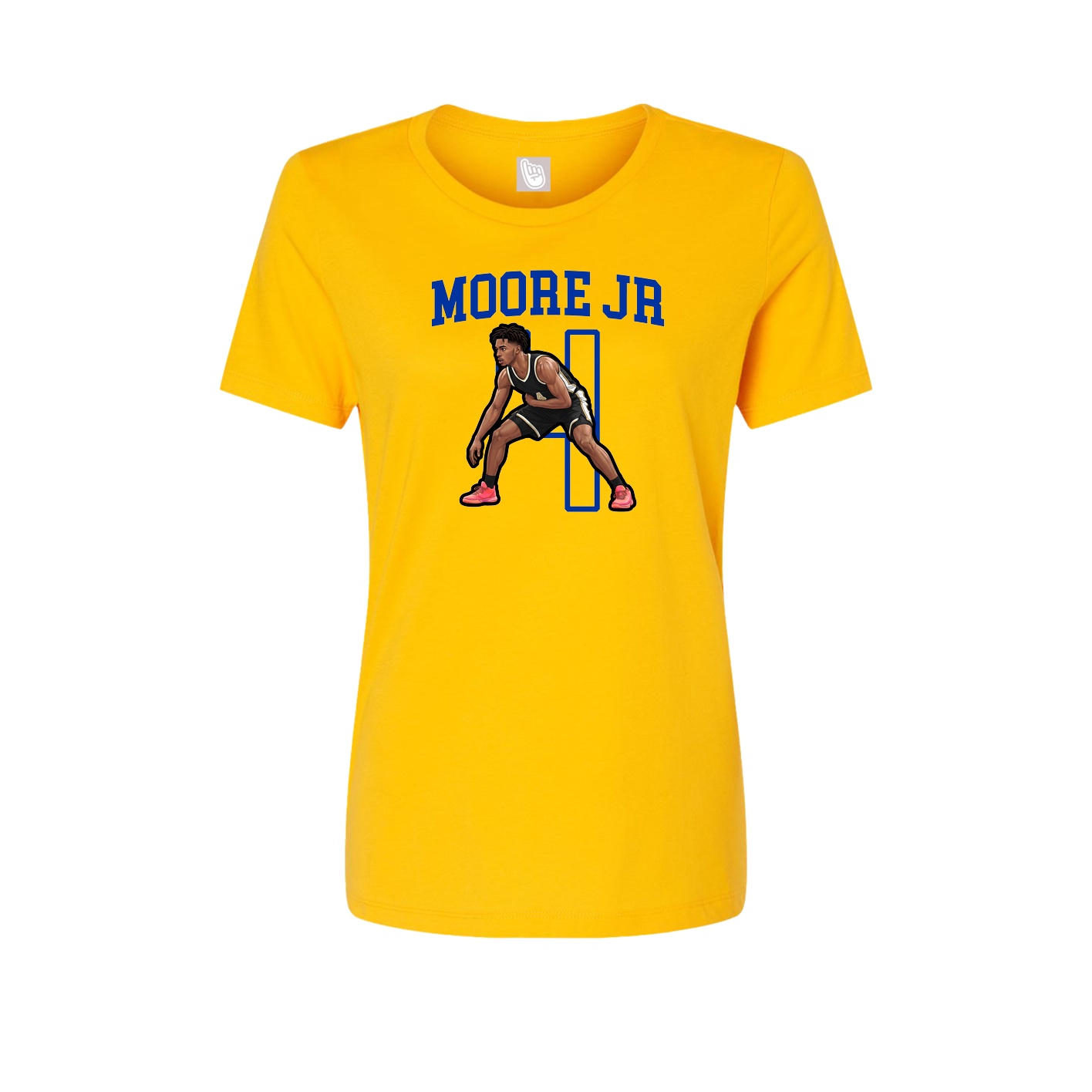 Fitted Women's Tee — Shirsey in Gold