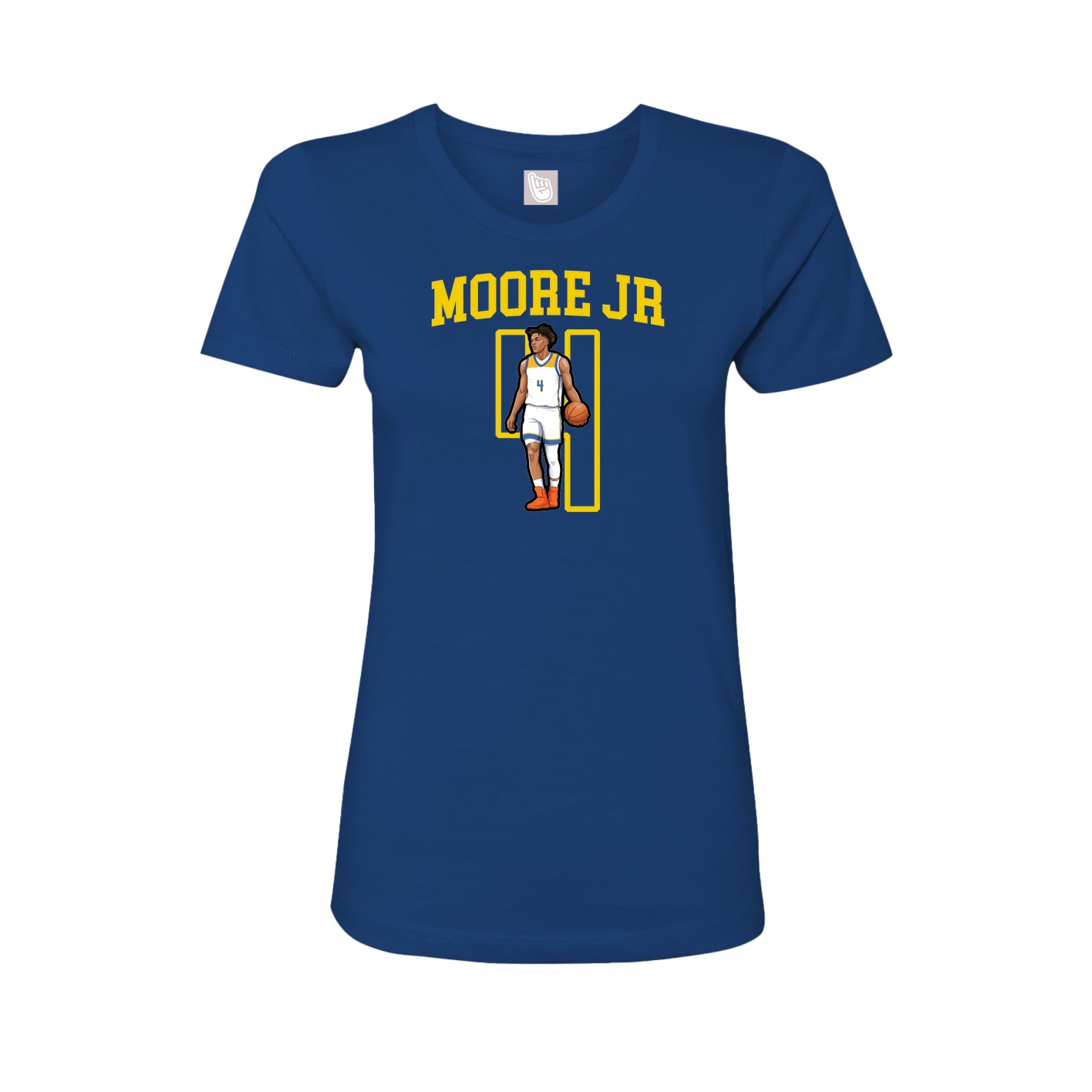 Fitted Women's Tee — Shirsey in Royal