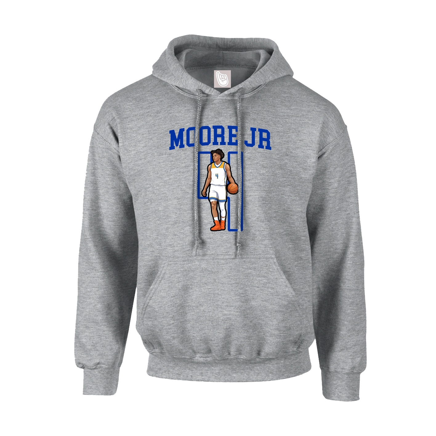 Hoodie — Shirsey in Grey
