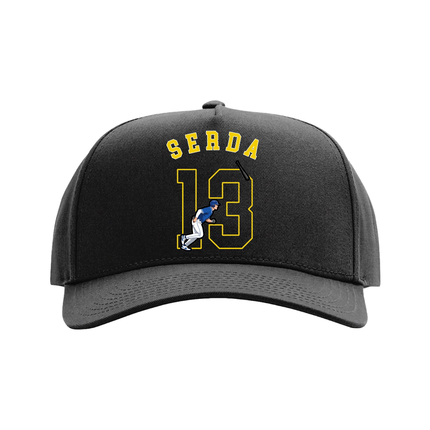 Full Fabric Five-Panel Champ Cap