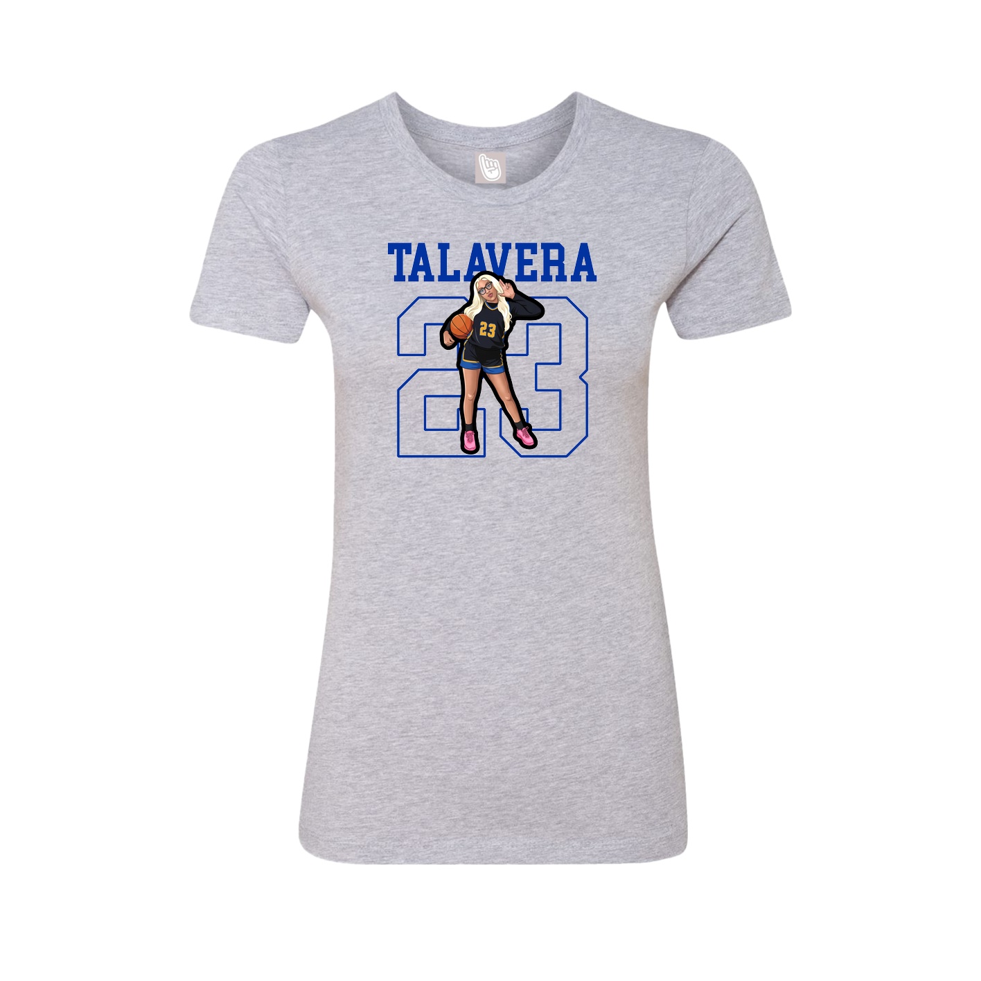 Fitted Women's Tee — Shirsey in Grey