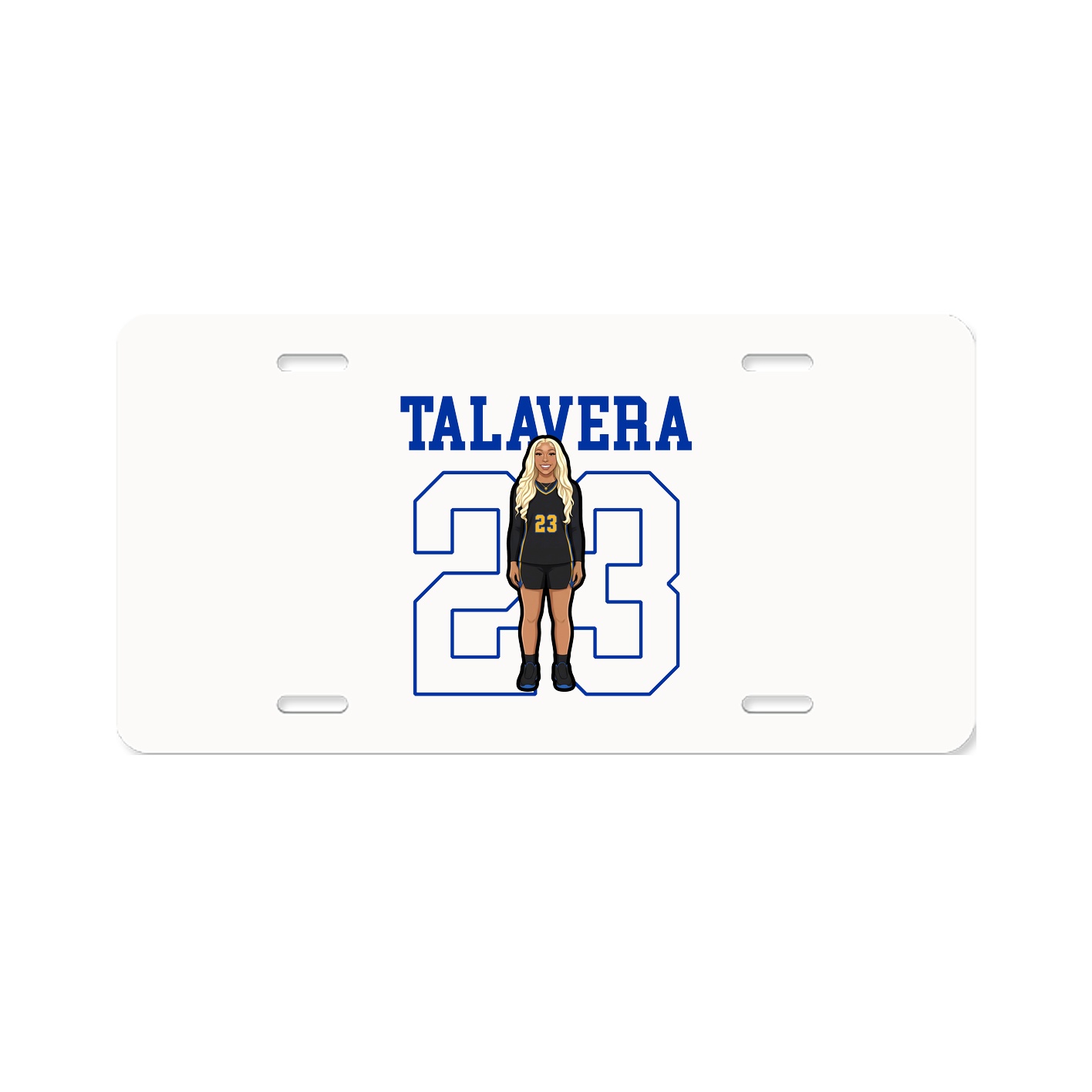 License Plate — Shirsey in Classic