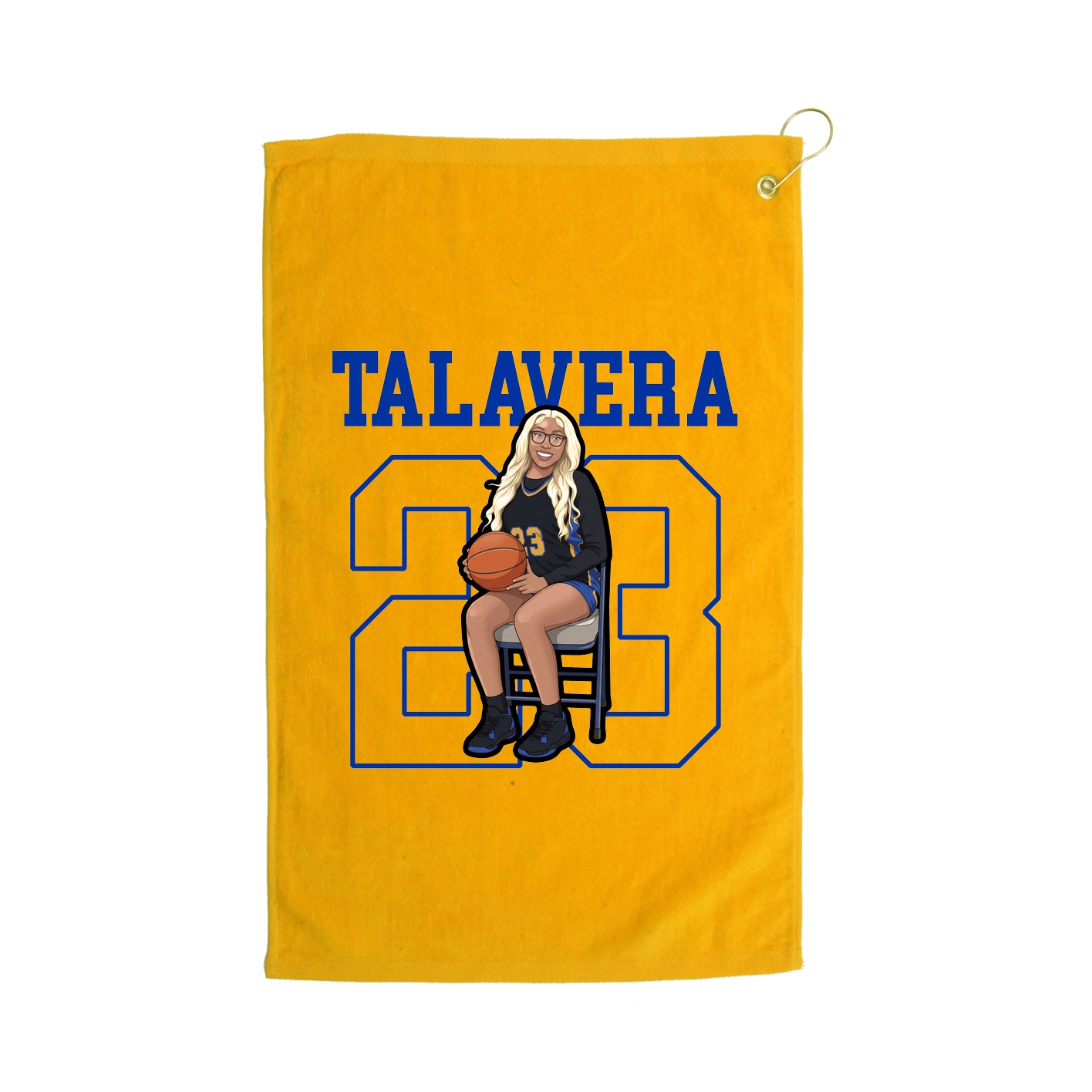 Golf Towel — Shirsey in Gold