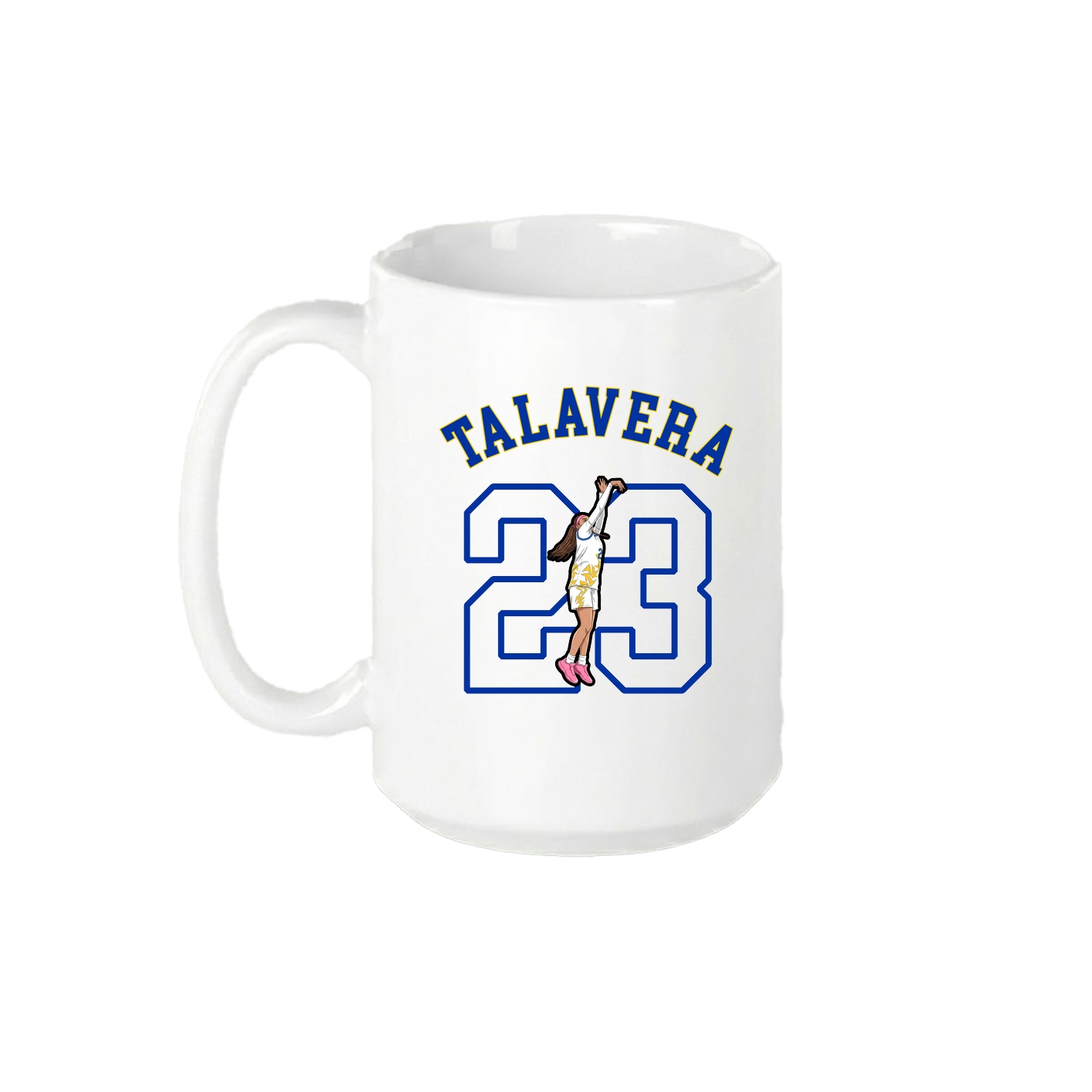 15oz Coffee Mug — Shirsey Arch in White