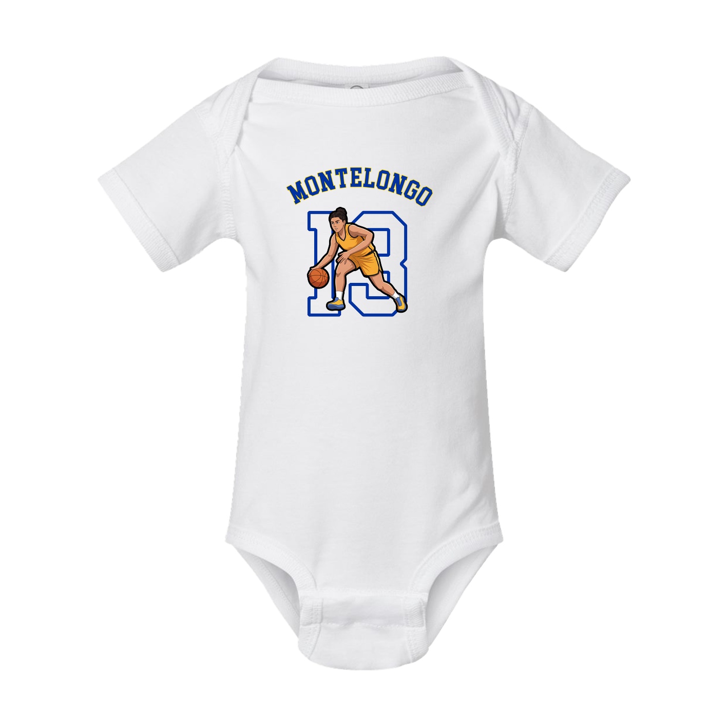 Baby Onesie — Shirsey Arch in White