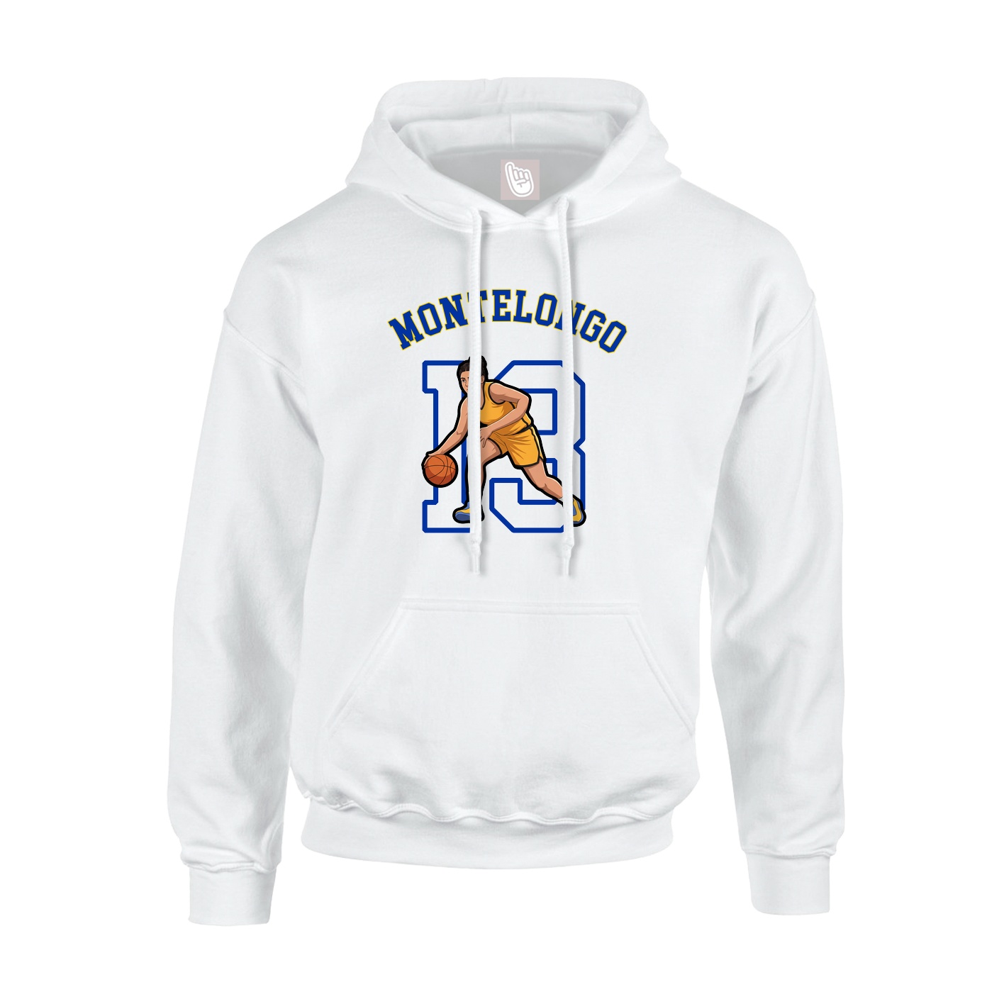 Youth Hoodie — Shirsey Arch in White