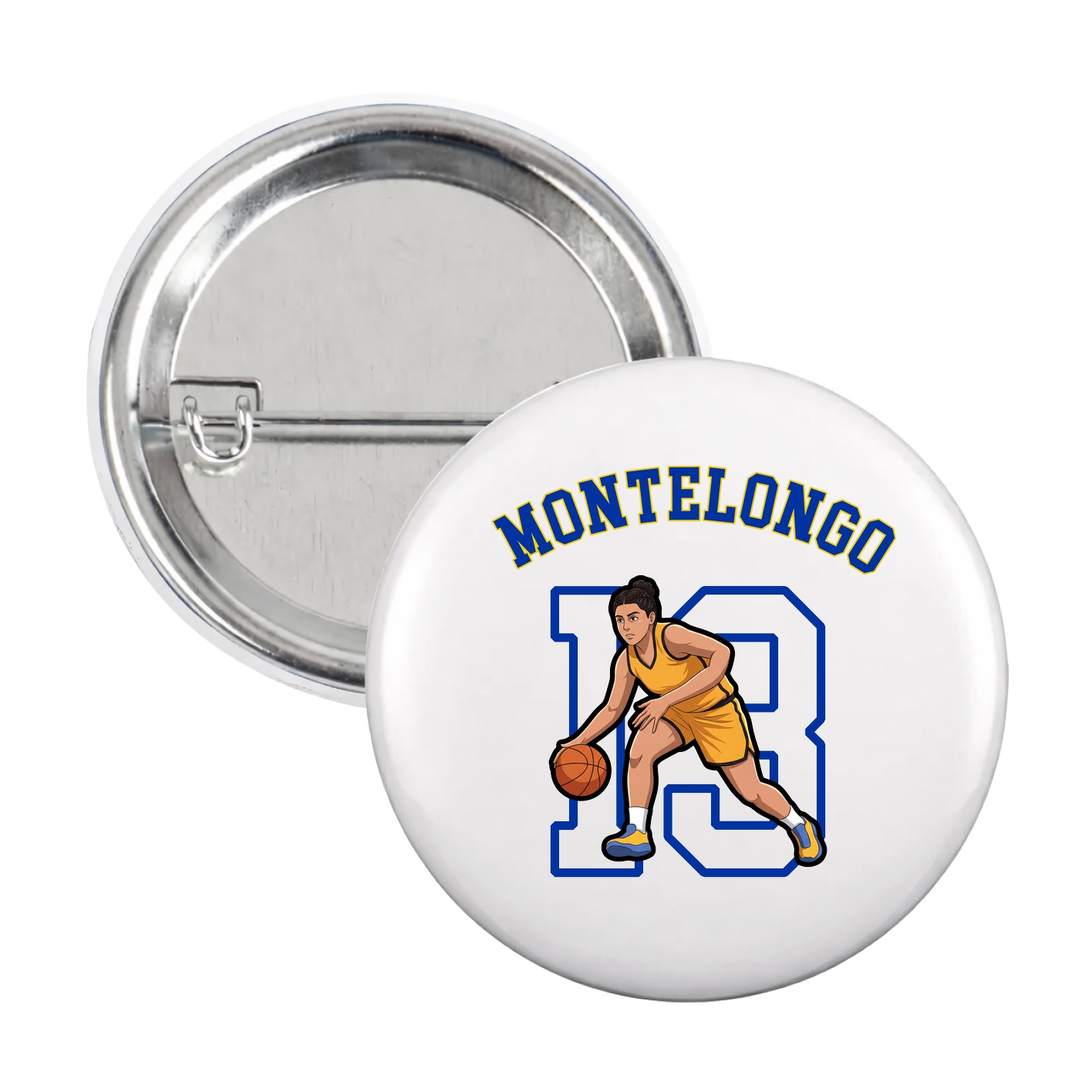 Game Day Button — Shirsey Arch in White