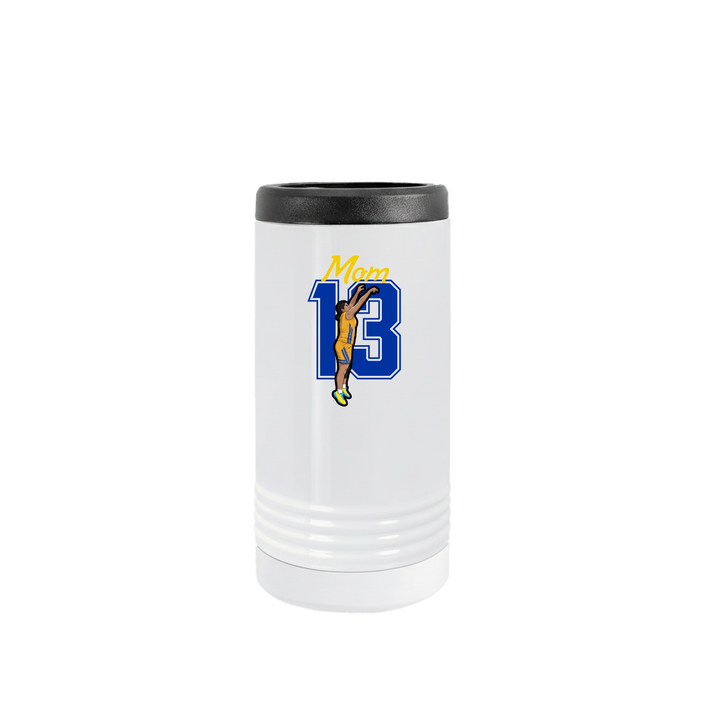 Slim Beverage Holder — Mothers Day Shirsey in White