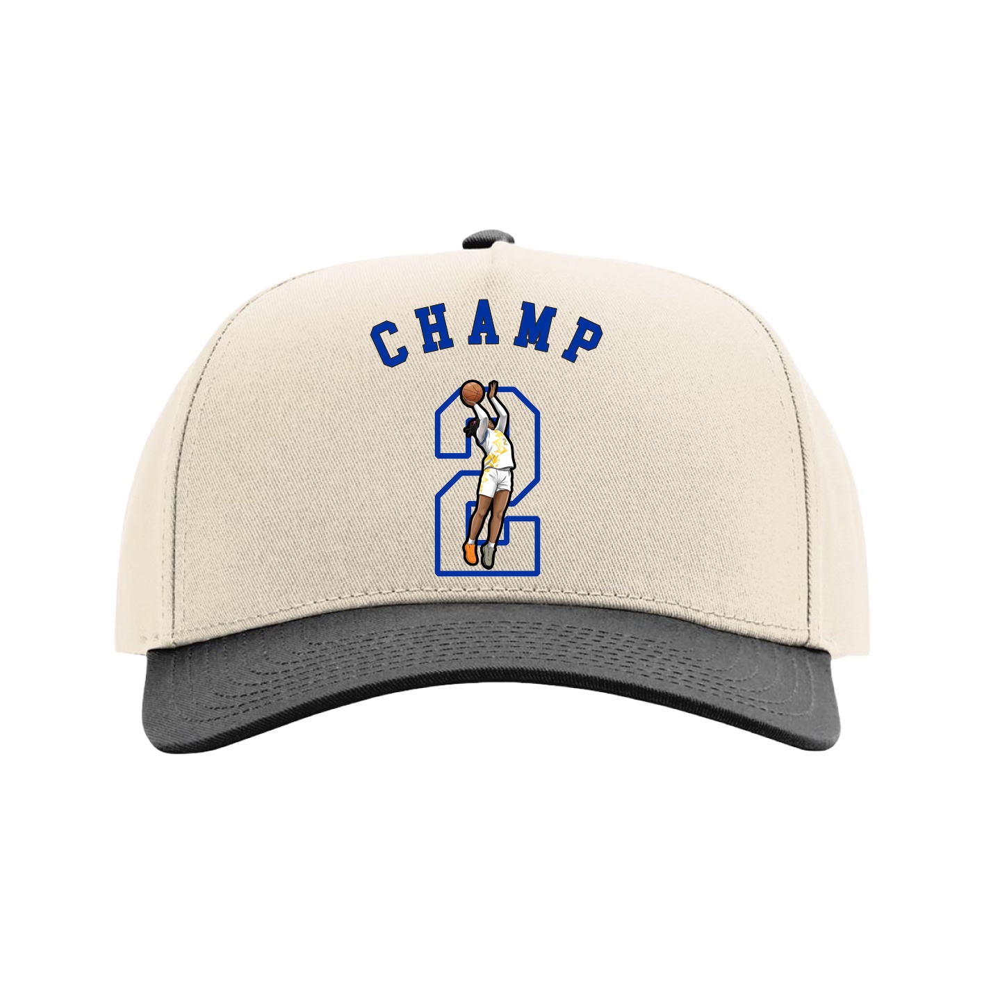 Full Fabric Five-Panel Champ Cap