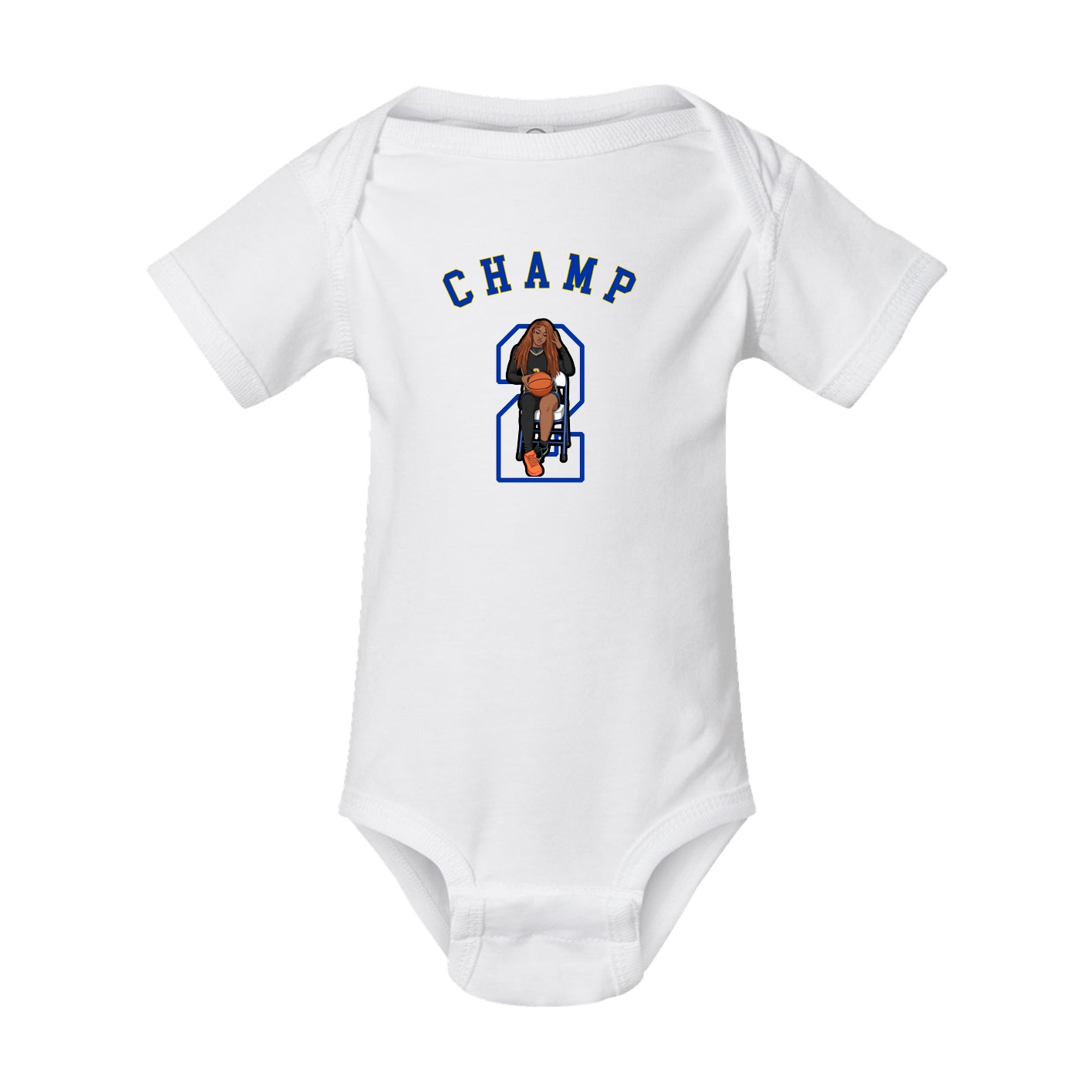 Baby Onesie — Shirsey Arch in White
