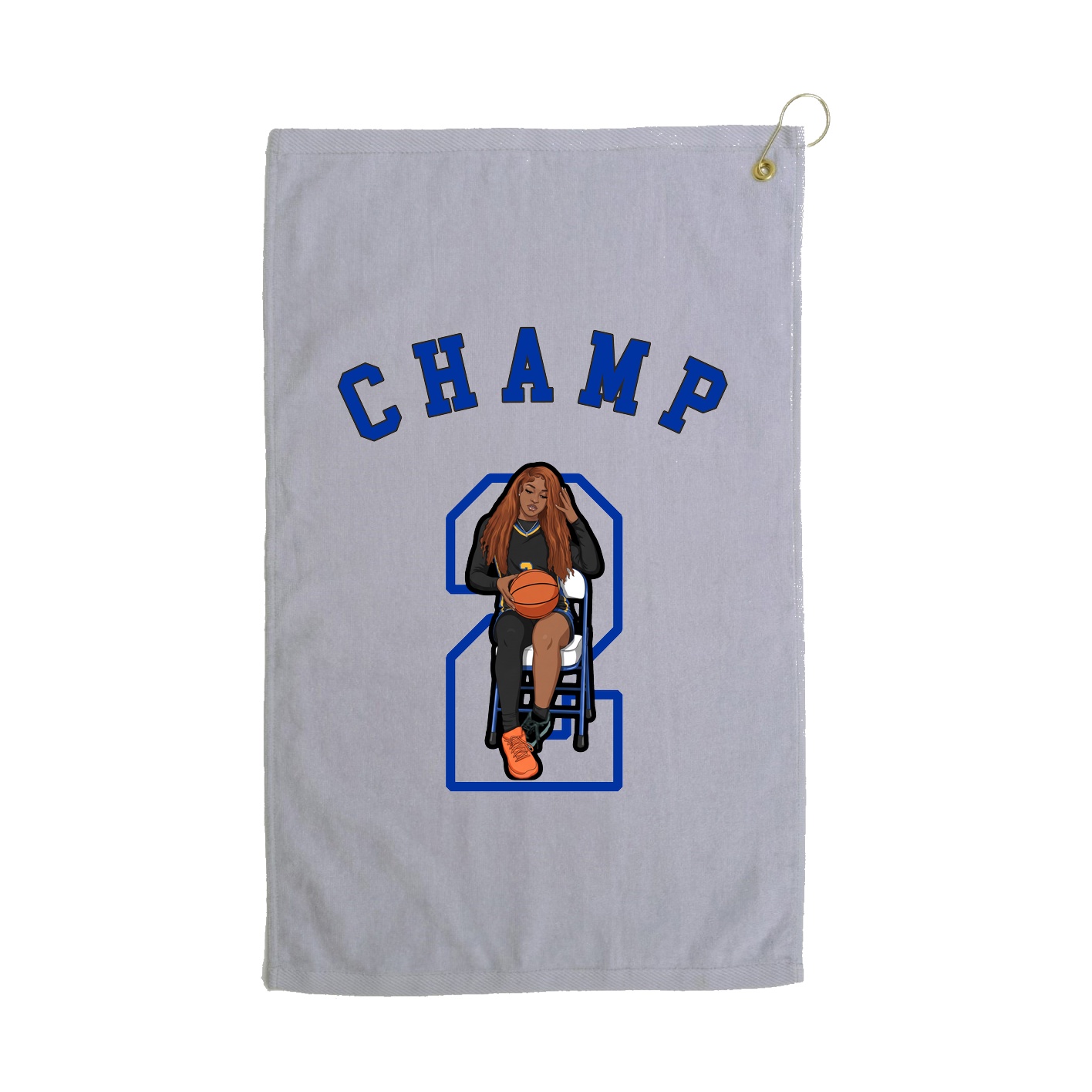 Golf Towel — Shirsey Arch in Grey