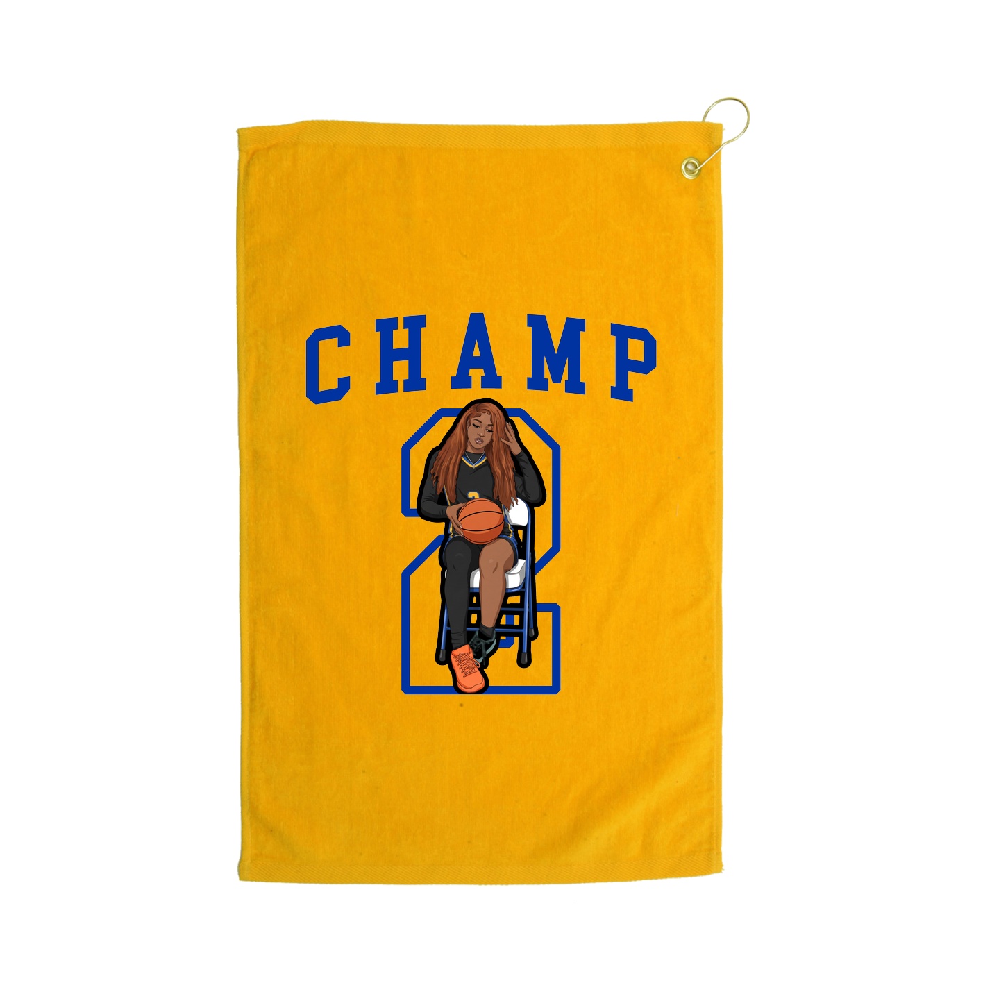 Golf Towel — Shirsey in Gold