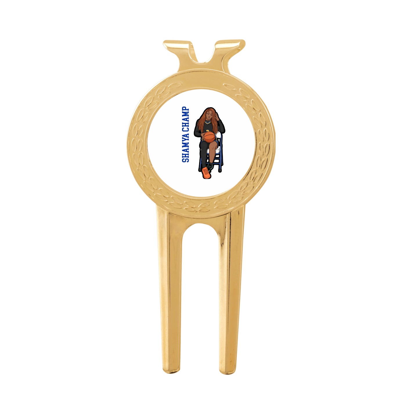 Divot Tool with Ball Marker — Name Vertical in Classic