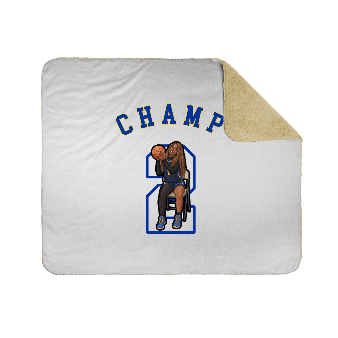 Throw Blanket — Shirsey Arch in White