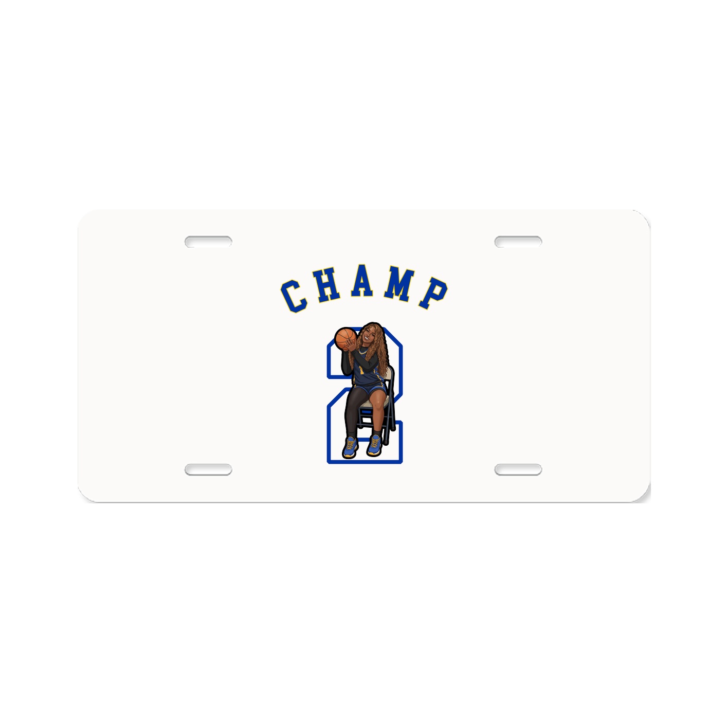 License Plate — Shirsey Arch in Classic