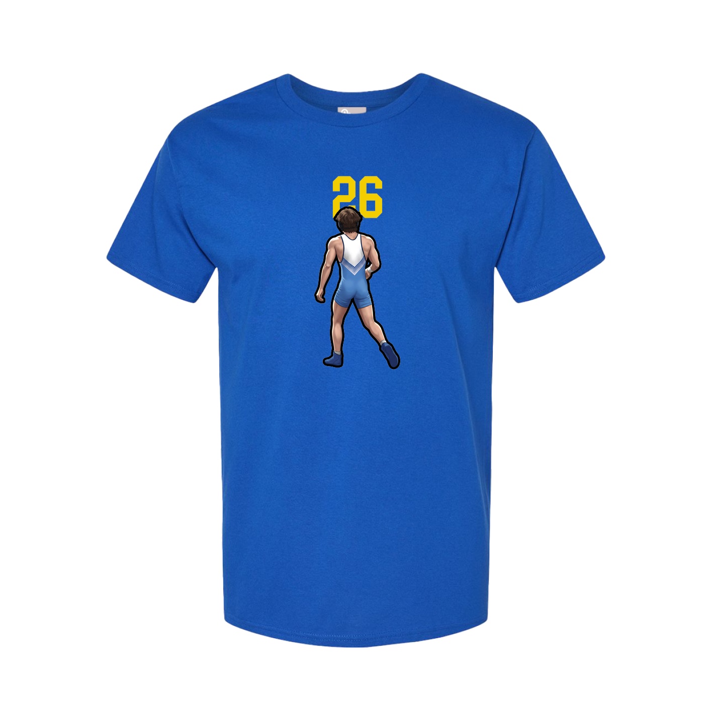 Tee — Number Top in Royal