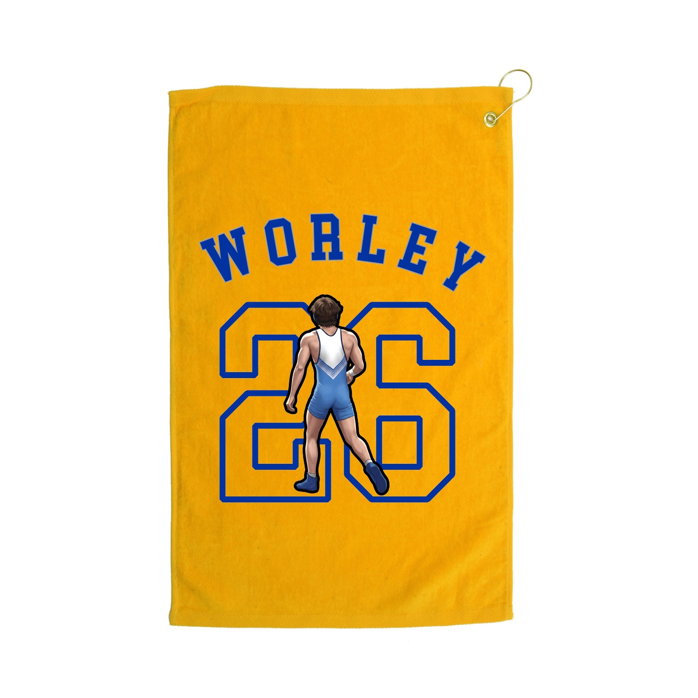 Golf Towel — Shirsey Arch in Gold