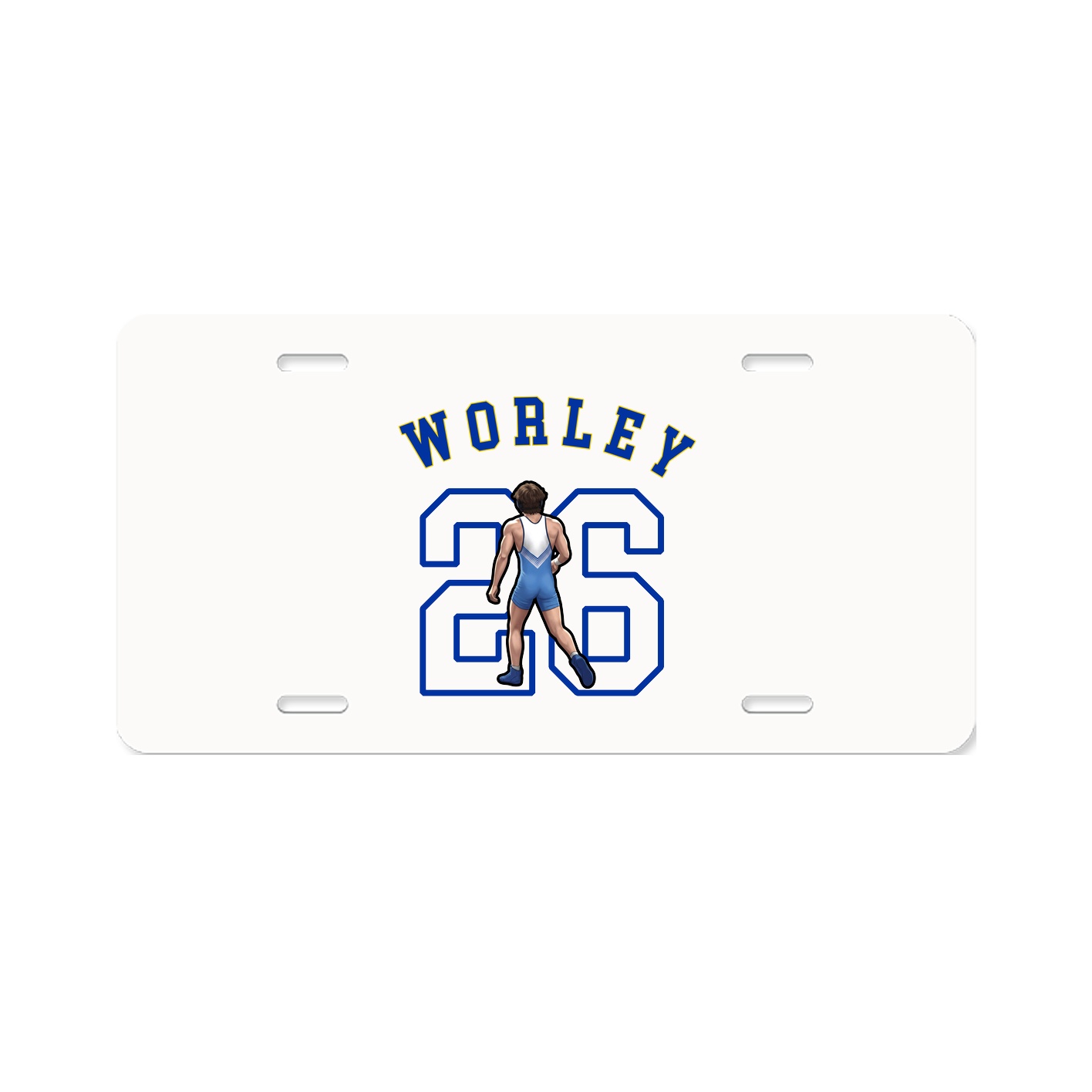 License Plate — Shirsey Arch in Classic