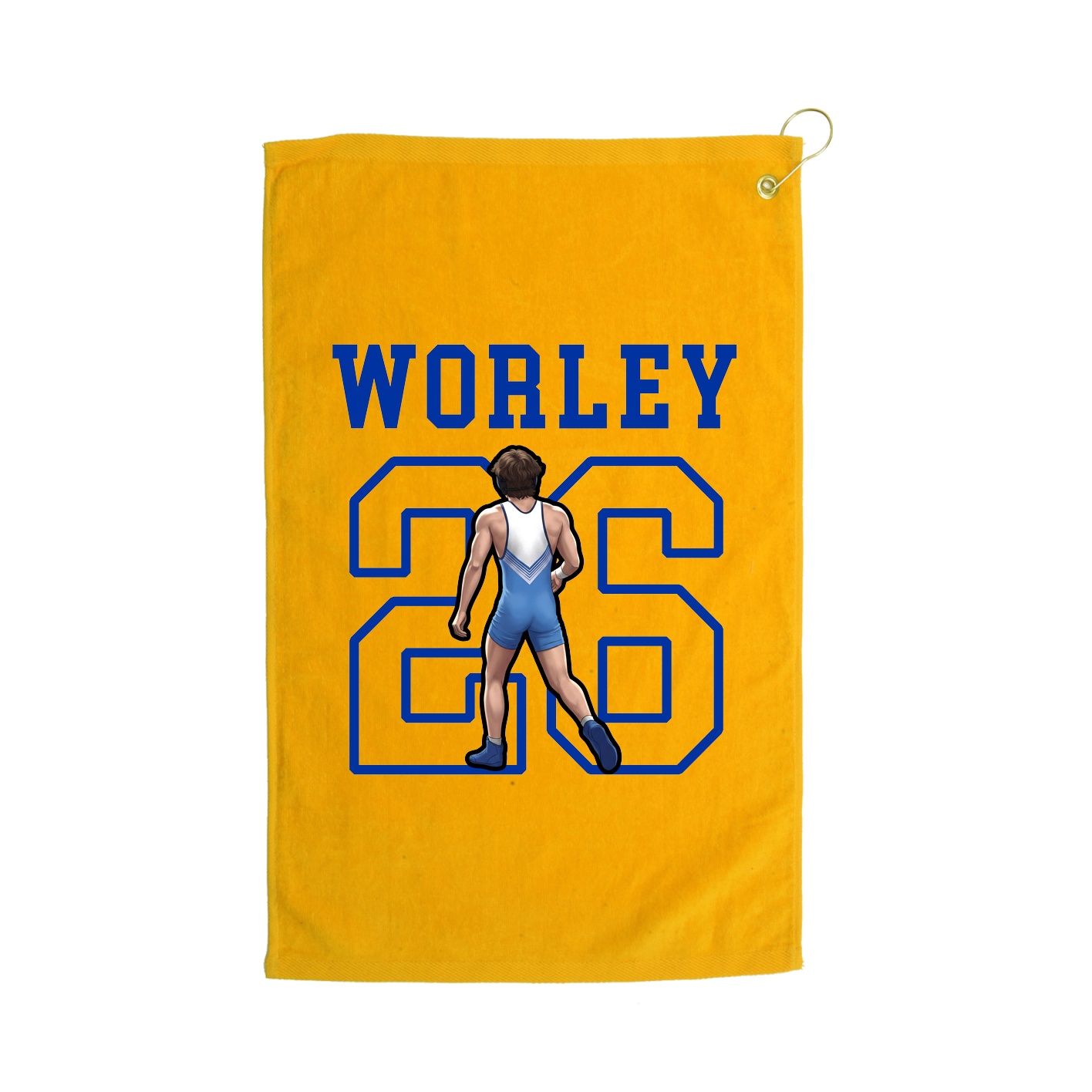 Golf Towel — Shirsey in Gold