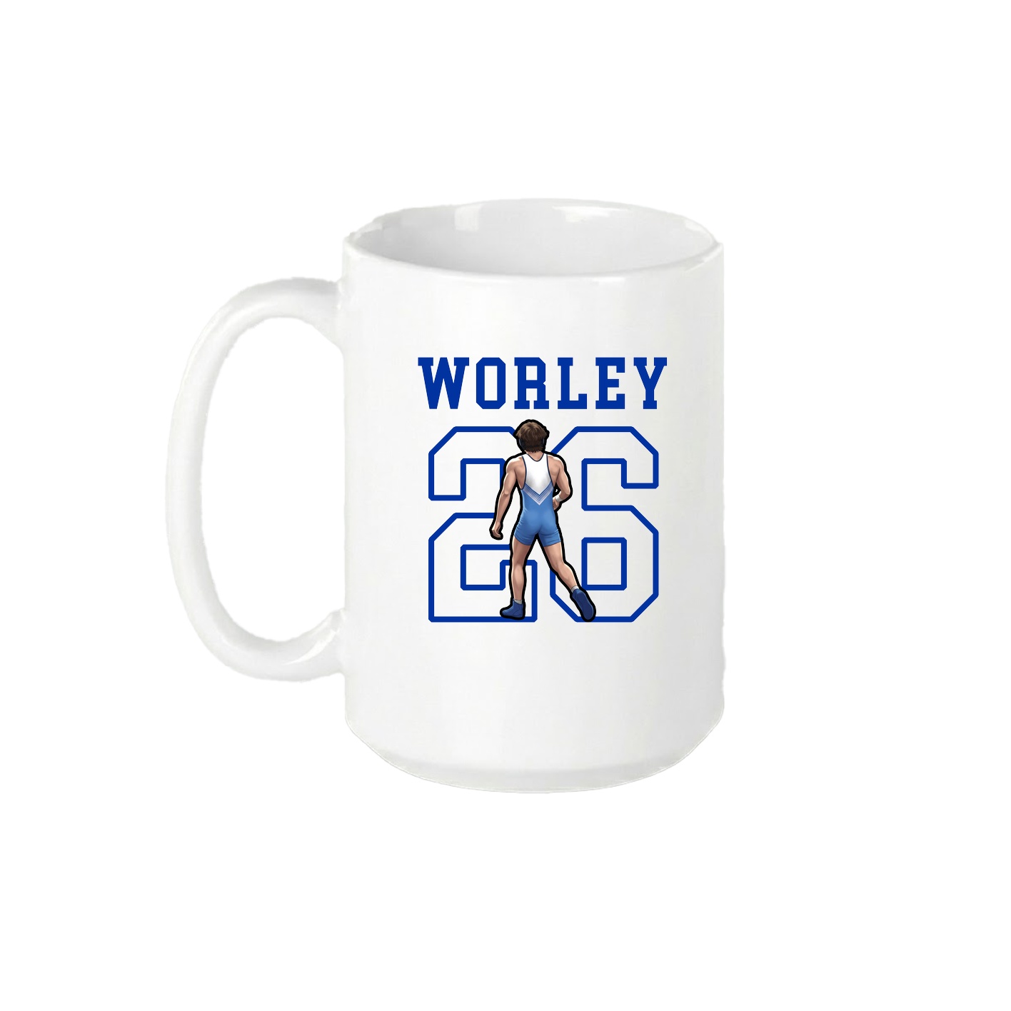 15oz Coffee Mug — Shirsey in White