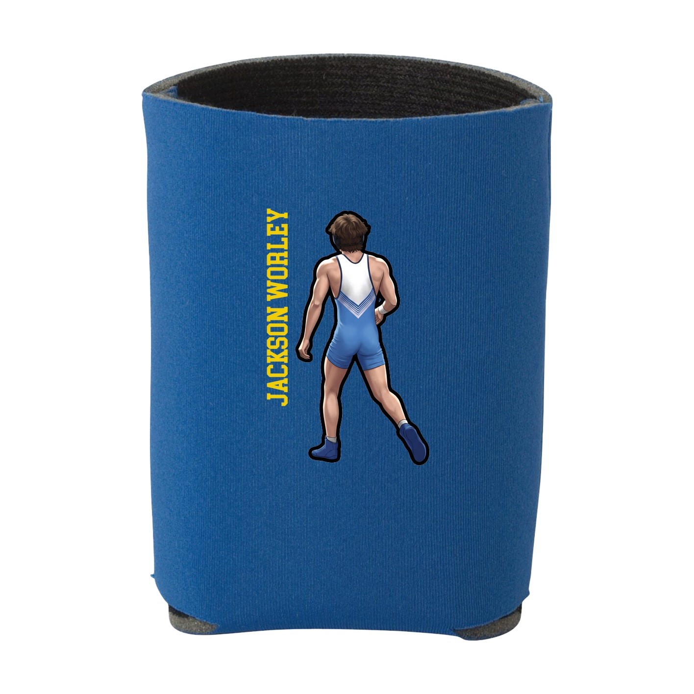 Can Holder — Name Vertical in Royal