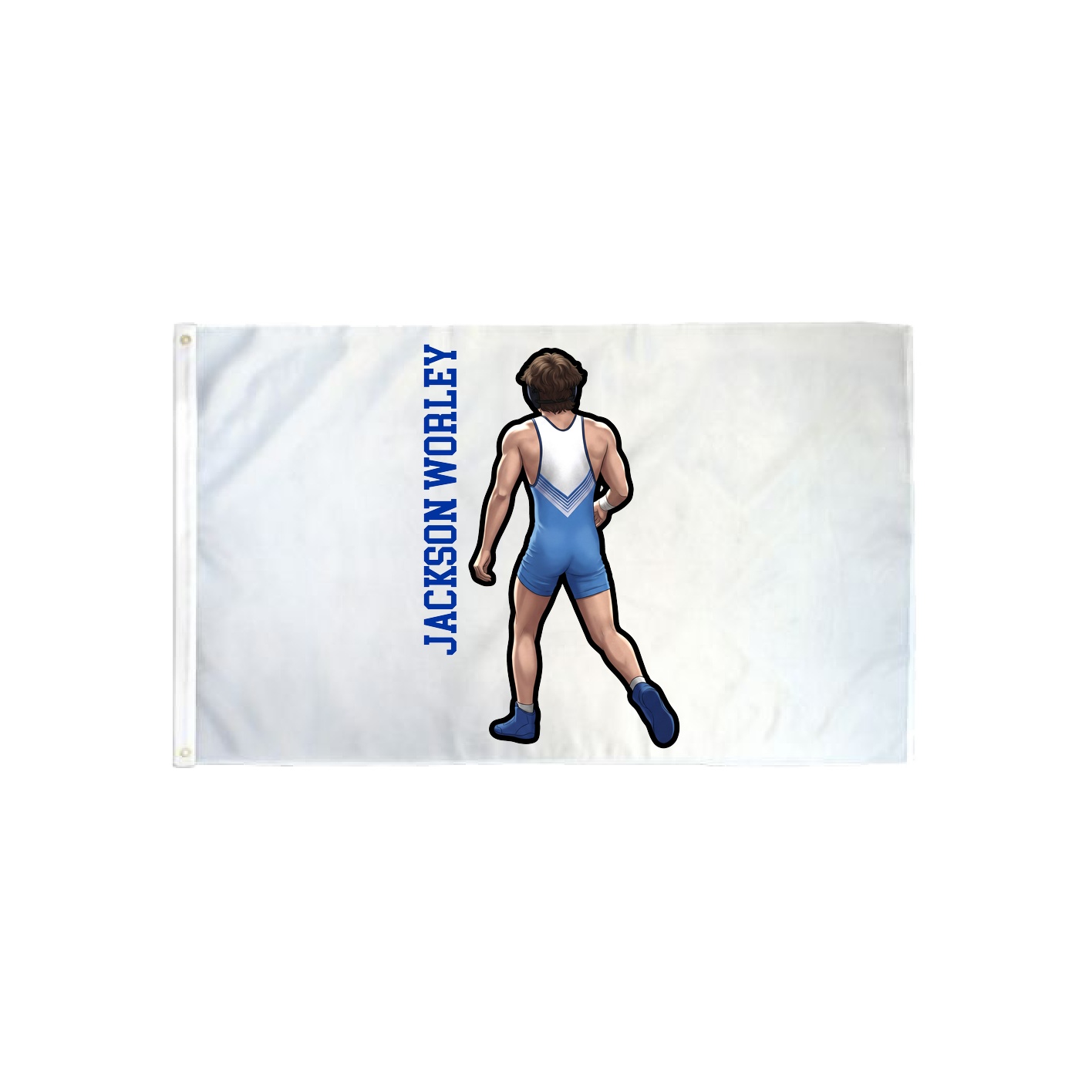 3x5 Flag — Name Vertical in Classic