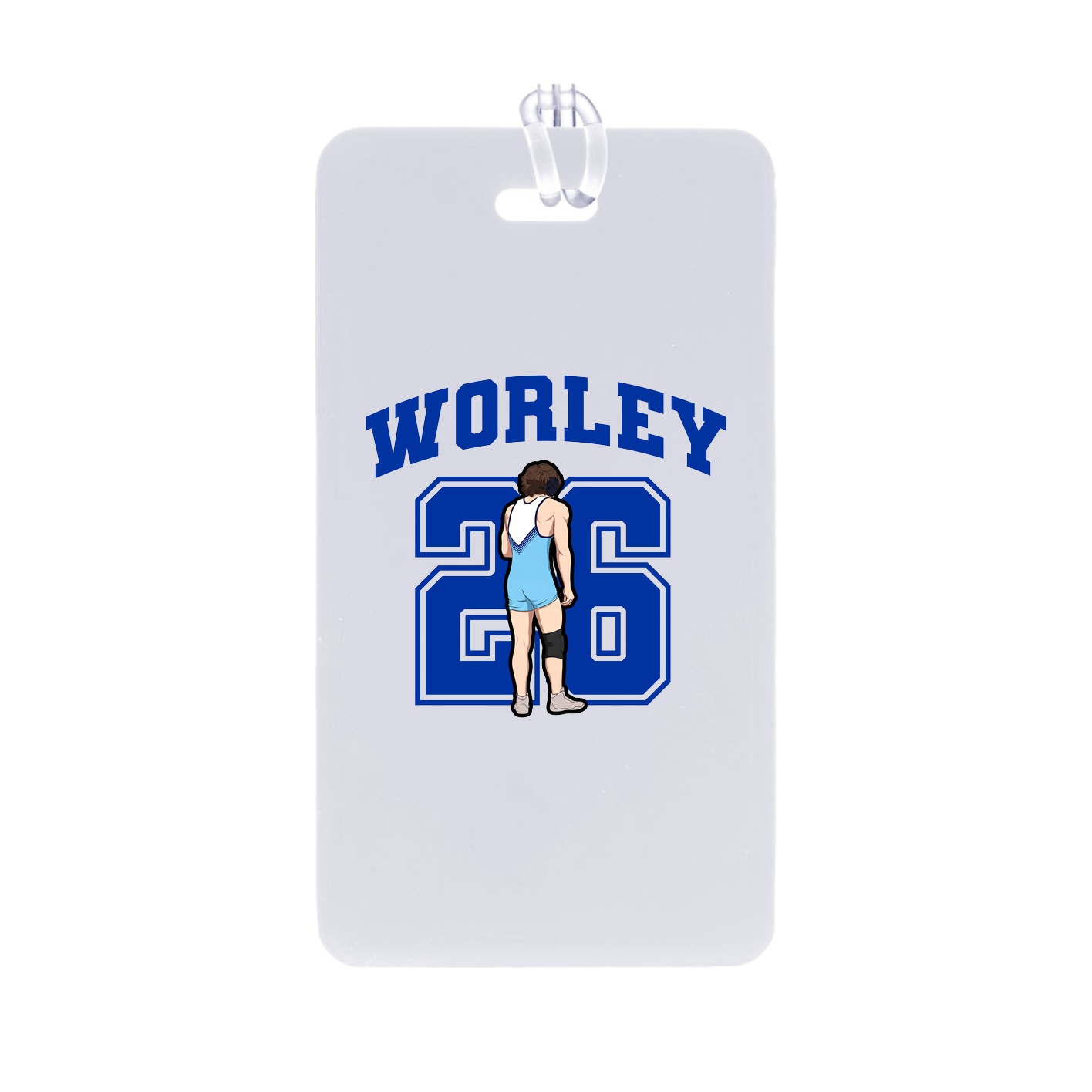 Bag Tag — Number in Classic
