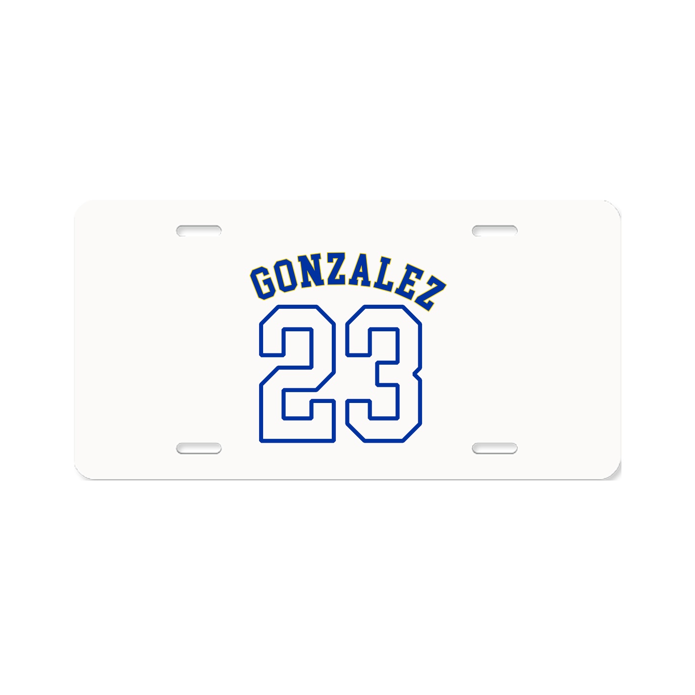 License Plate — Shirsey Arch in Classic