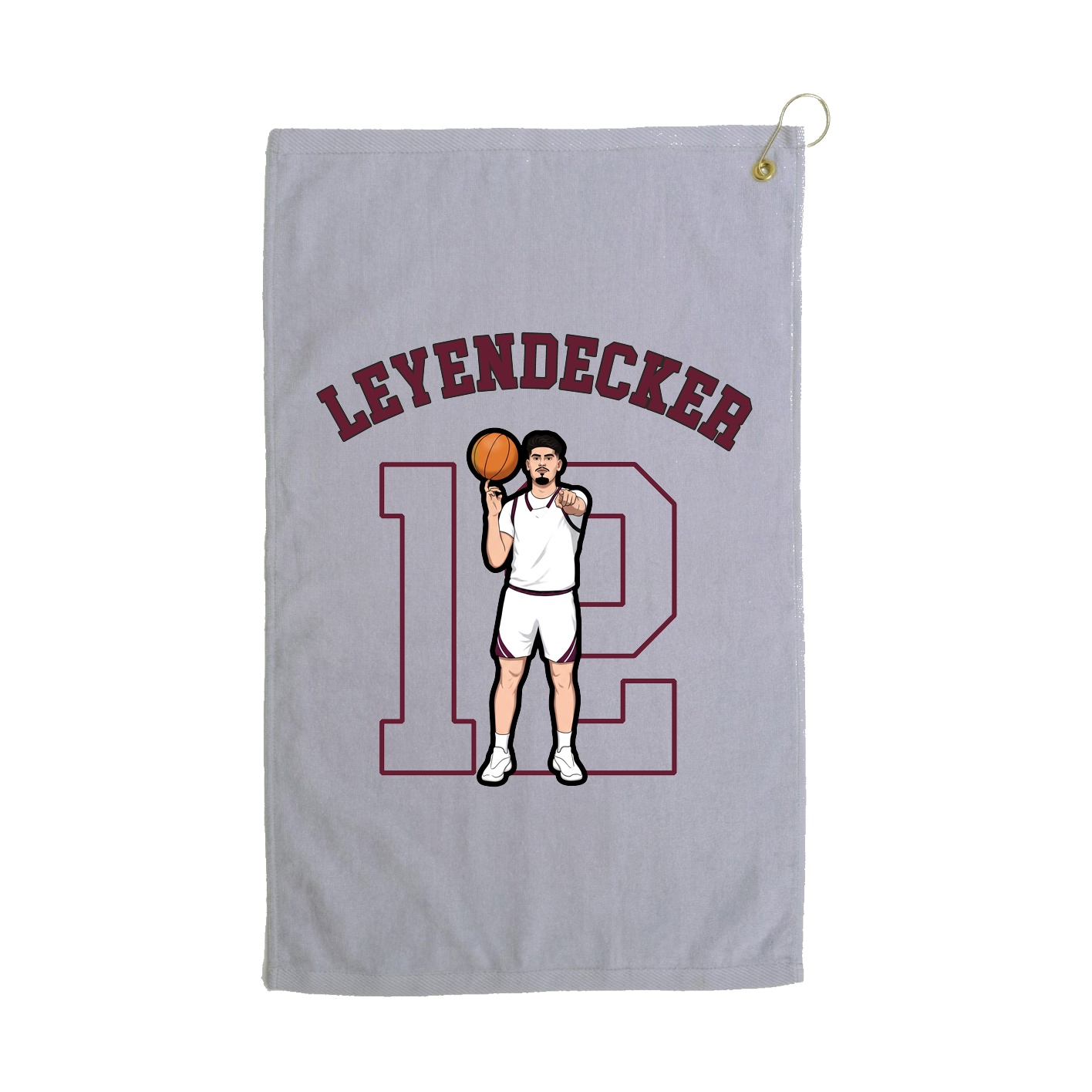 Golf Towel — Shirsey Arch in Grey