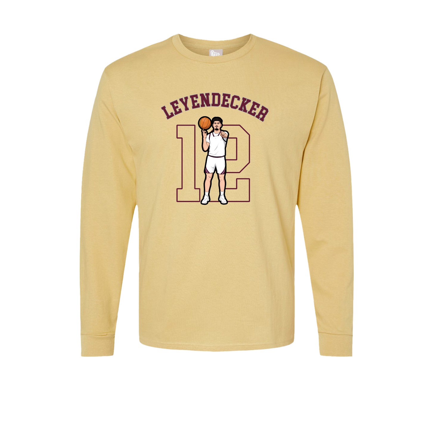 Long Sleeve Tee — Shirsey Arch in Vegas Gold