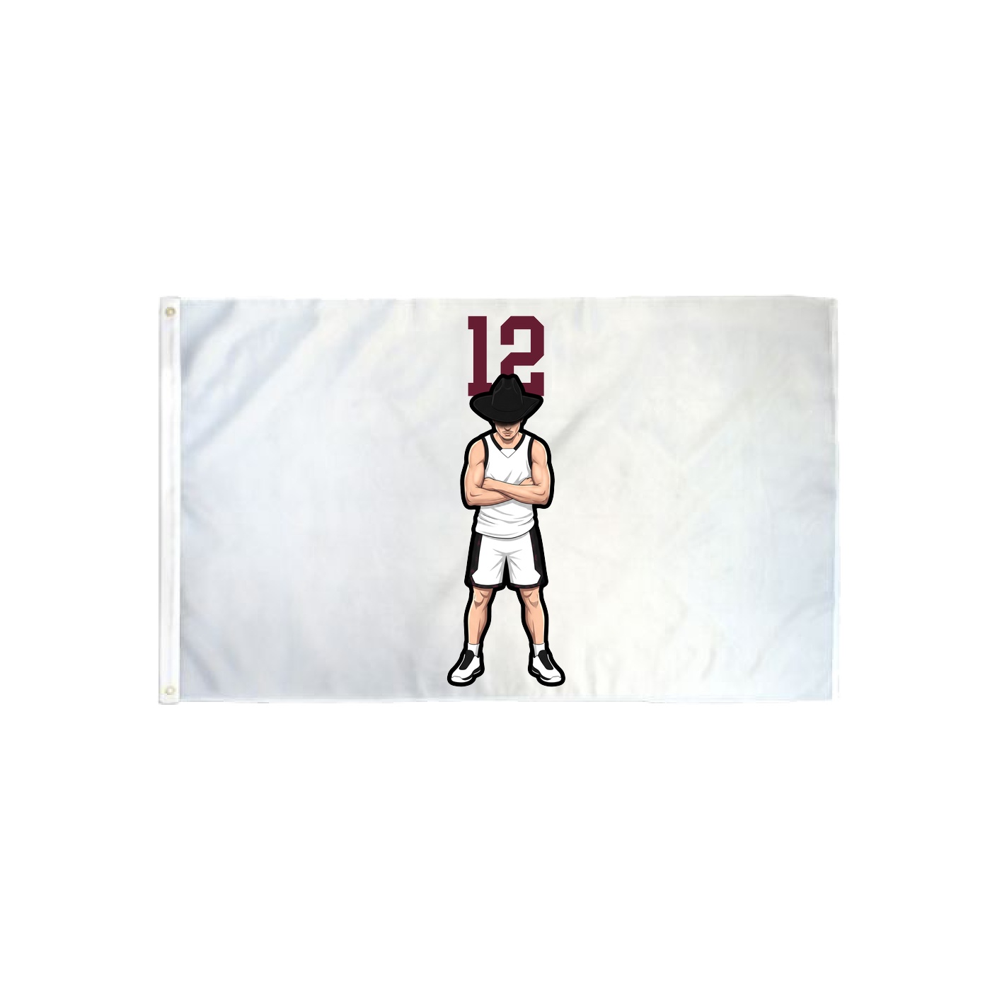 3x5 Flag — Number Top in Classic