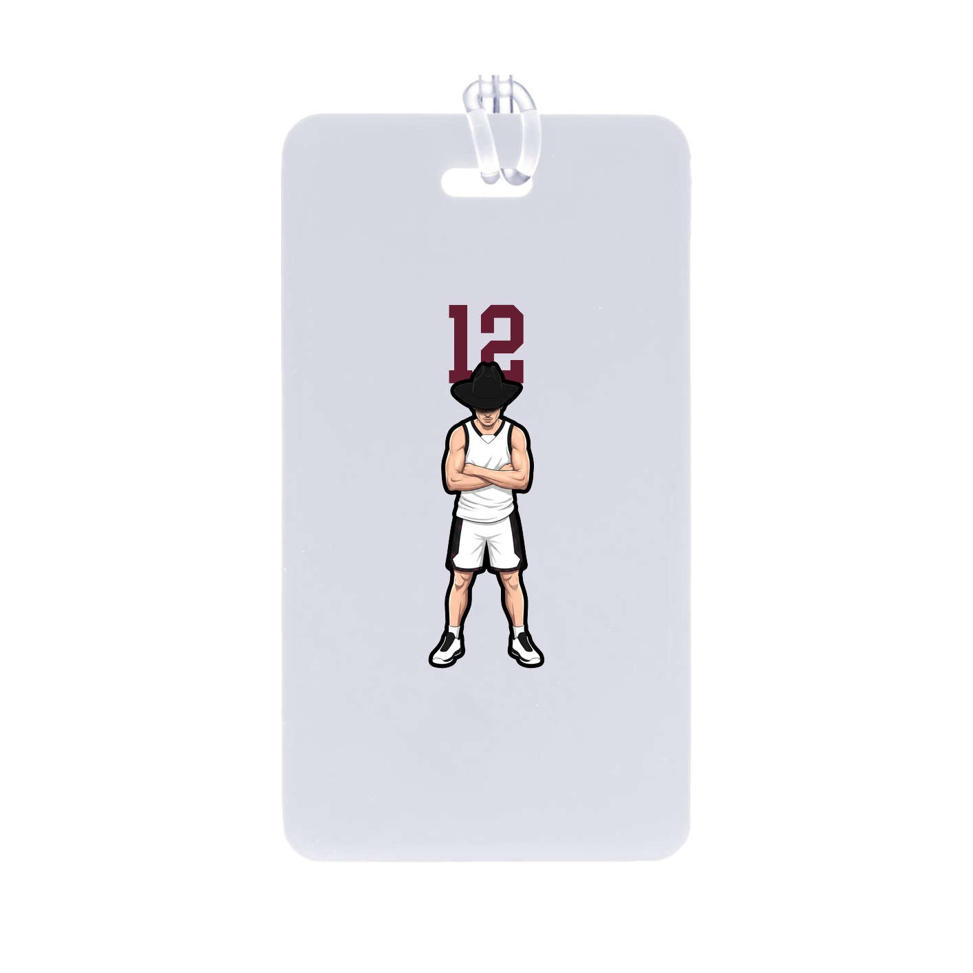 Bag Tag — Number Top in Classic