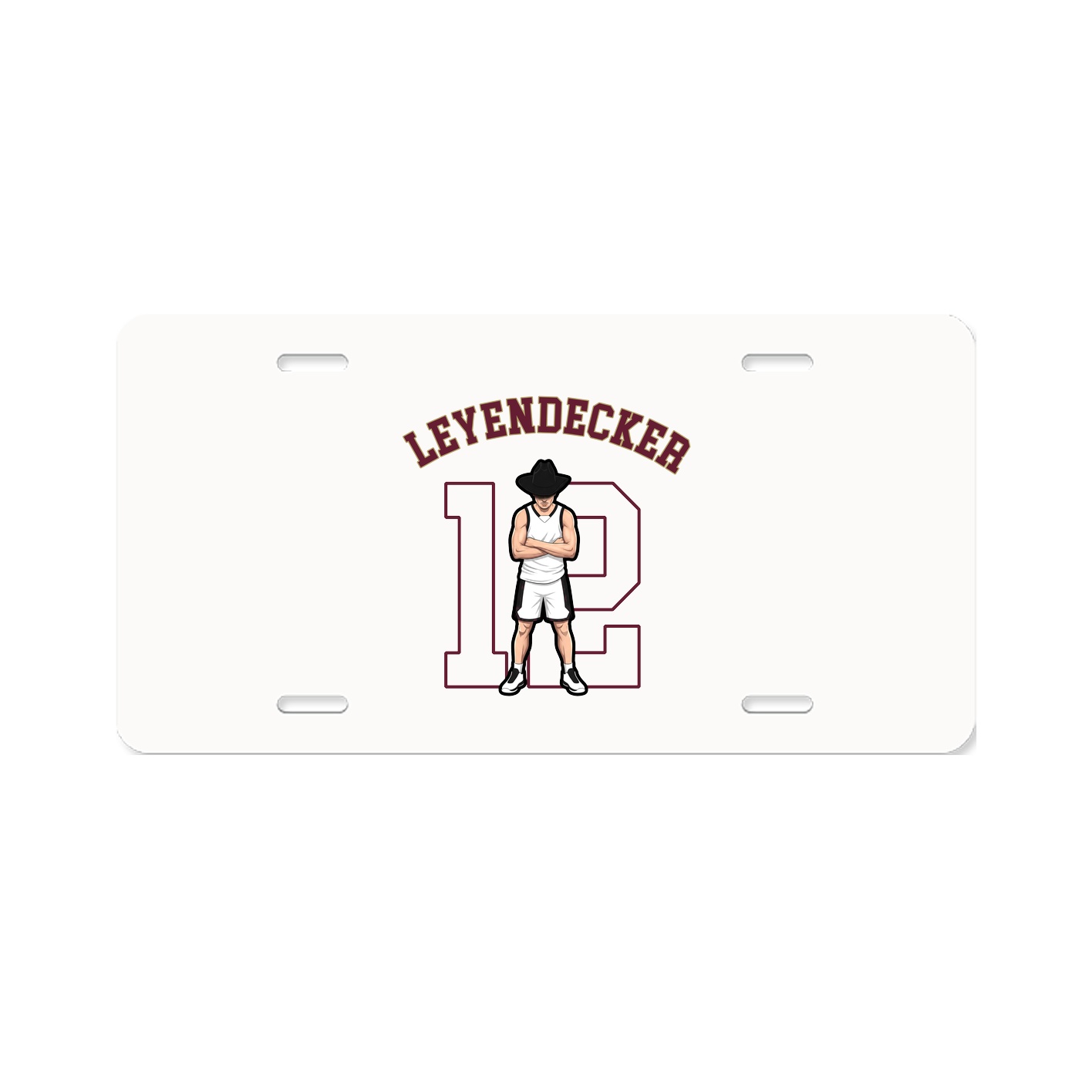 License Plate — Shirsey Arch in Classic