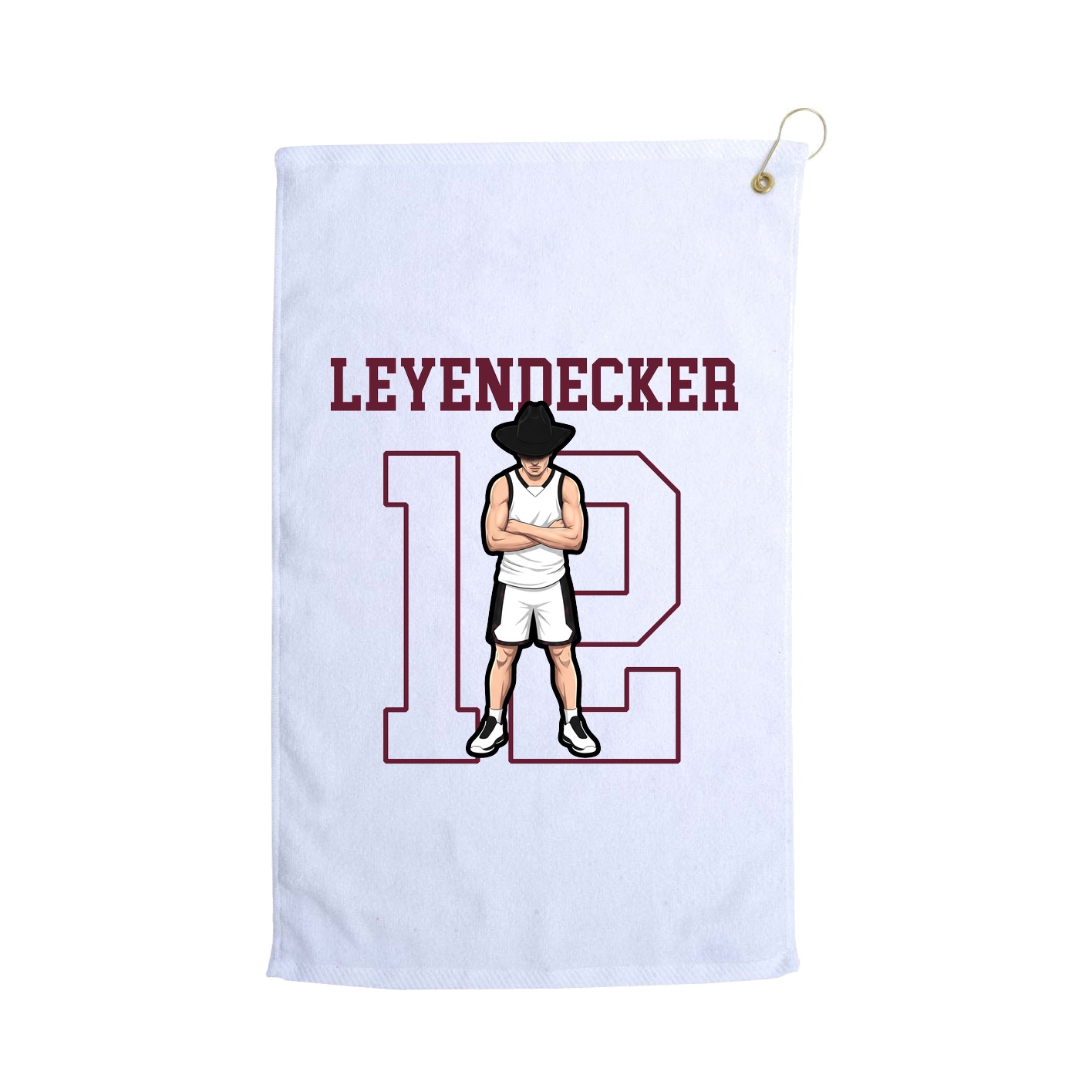 Golf Towel — Shirsey in White