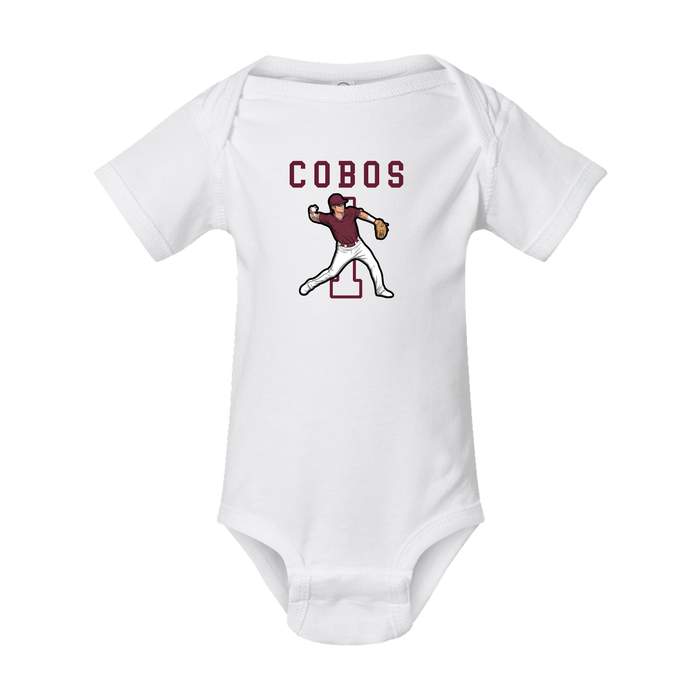 Baby Onesie — Shirsey in White
