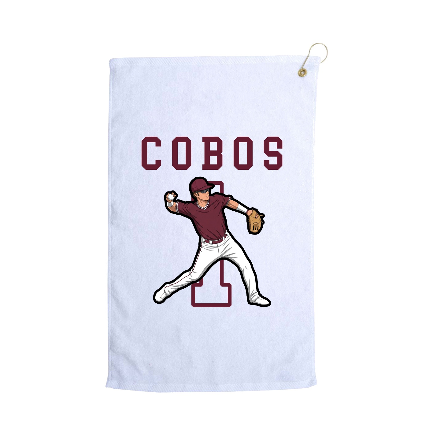 Golf Towel — Shirsey in White