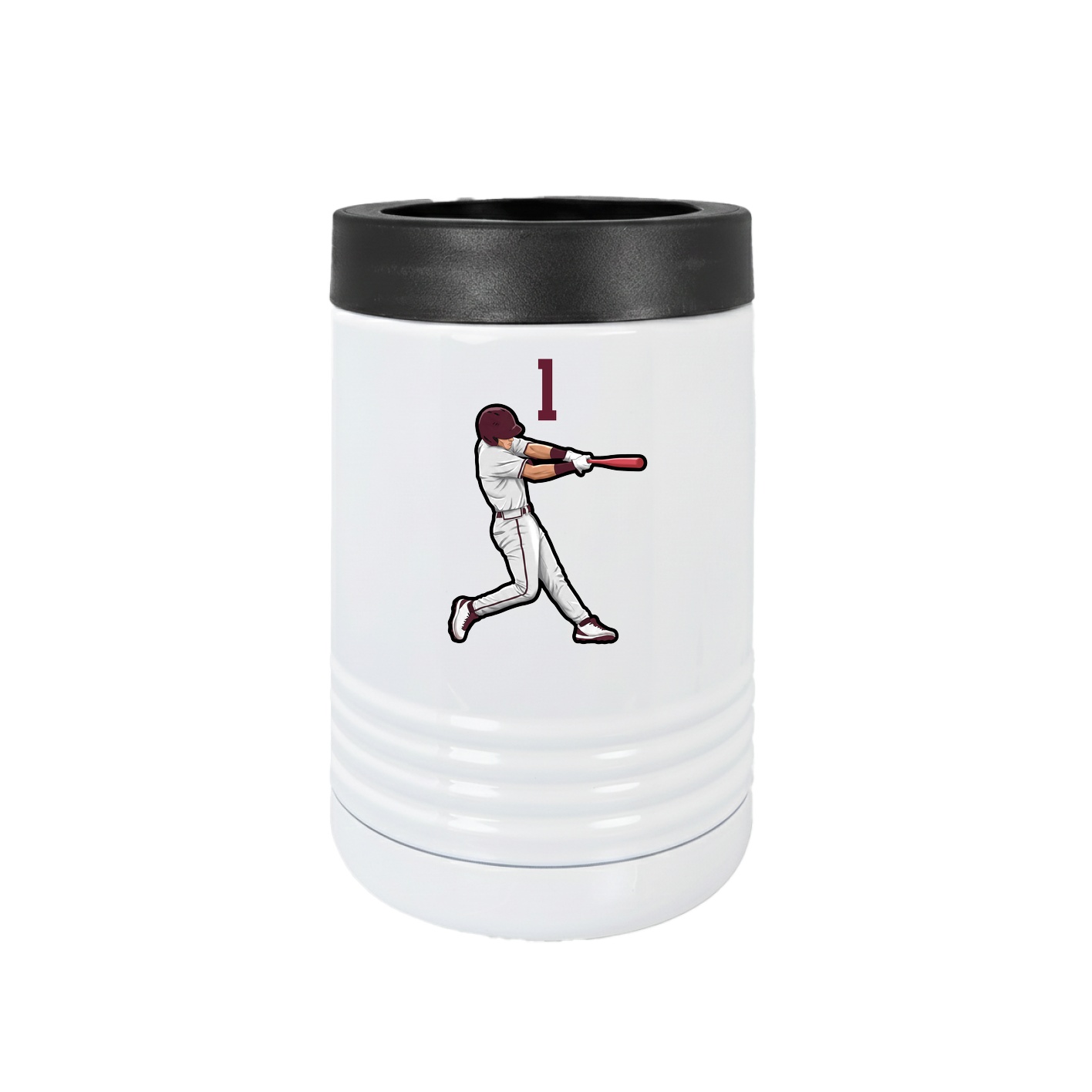 Beverage Holder — Number Top in White
